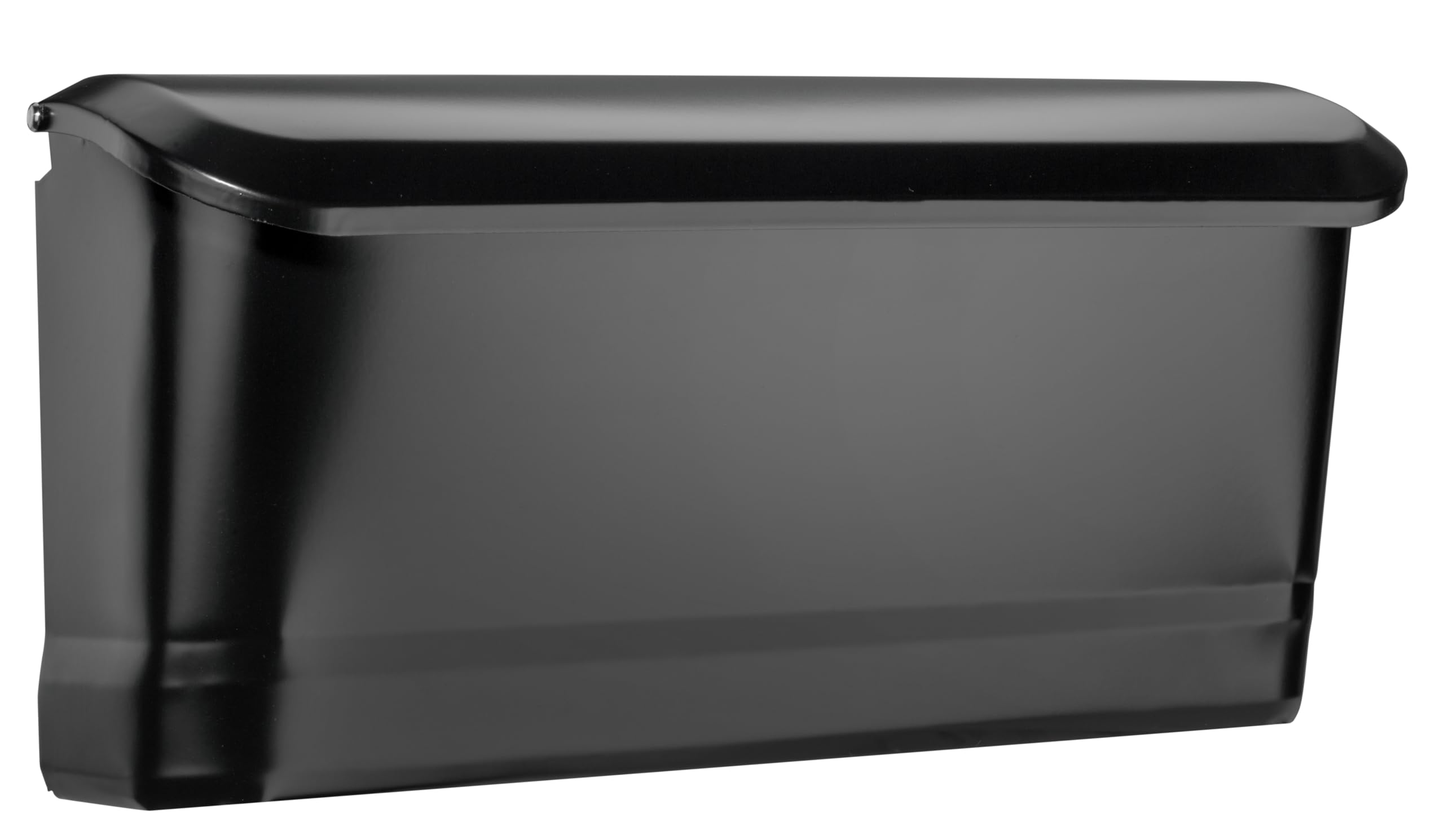 Architectural Mailboxes Cielo Galvanized Steel Wall Mount Mailbox - Black Small Capacity (Model 2682B-10) - Durable Outdoor Mailbox for Homes, Apartments & Offices