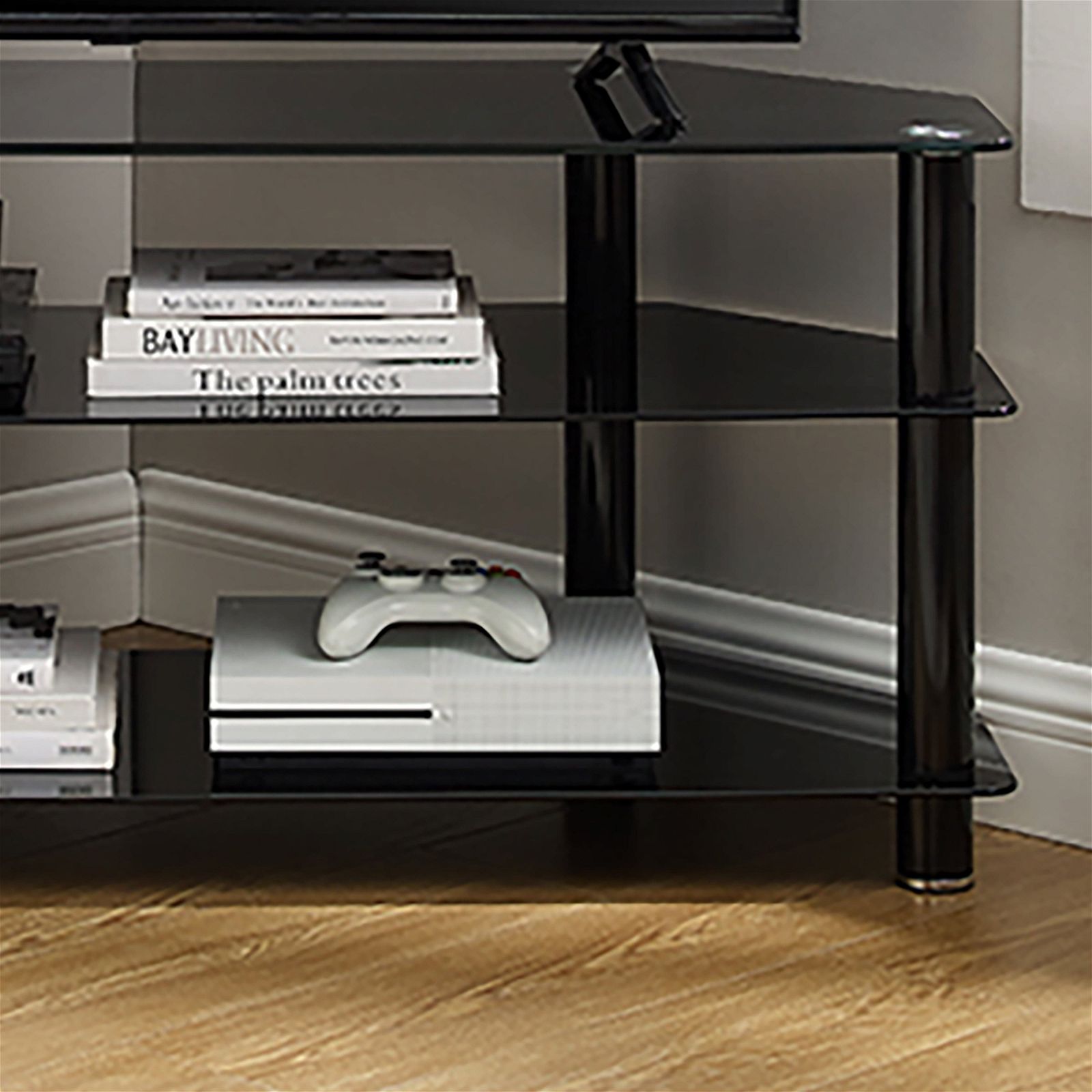 Modern ACE 1200 TV Stand by Tauris - Stylish Entertainment Center for Living Room, Home Theater & Media Storage