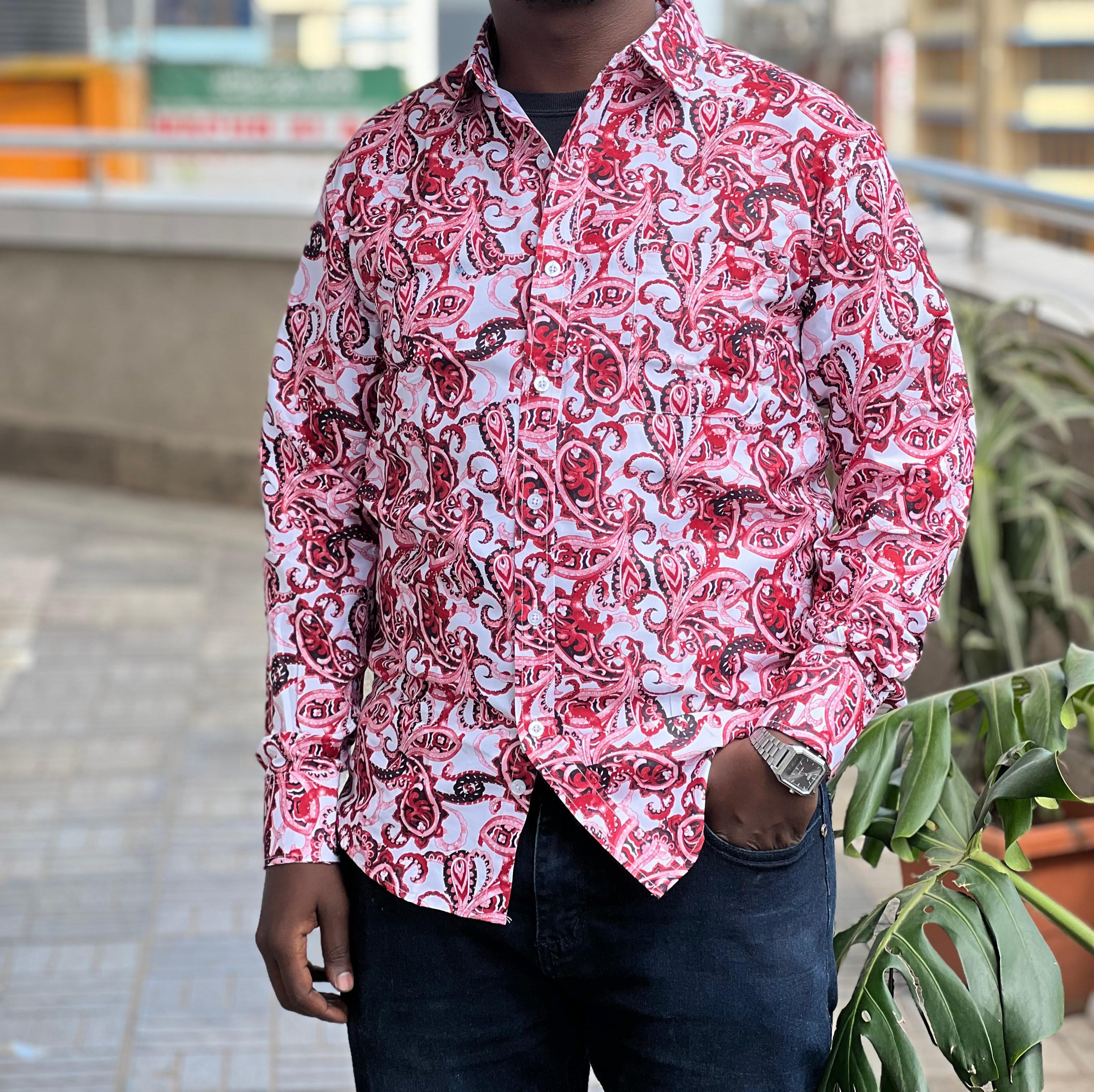 Stylish Printed Shirts for Men & Women | Trendy Floral & Geometric Pattern Button-Up Shirts | Perfect for Casual Wear, Office Outfits & Date Nights