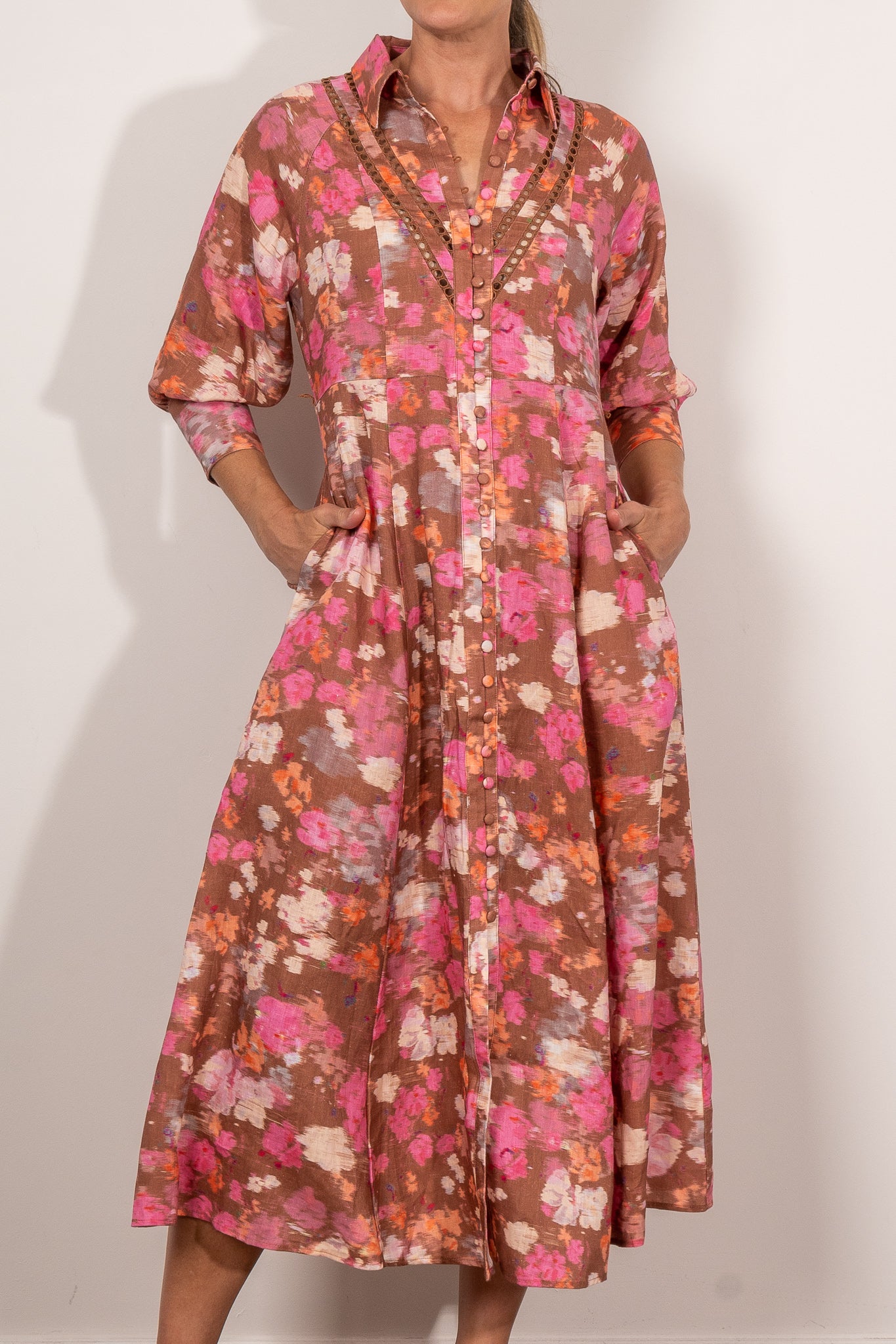 Zoe Kratzmann Bravado Dress - Women's Elegant Floral Print Party Dress for Weddings, Cocktails & Special Occasions