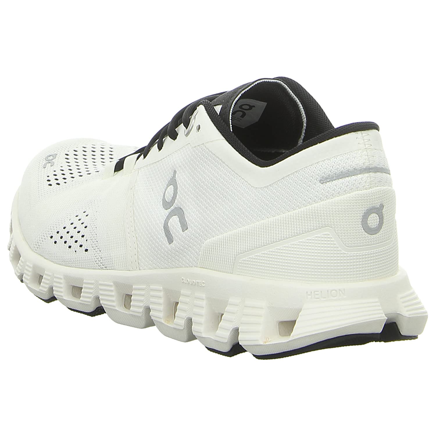 Women's Cloud X Running Shoes - White & Black - US Size 6.5 Medium | Lightweight Training Sneakers for Gym, Jogging & Everyday Wear