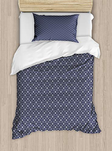 Dark Violet Blue White