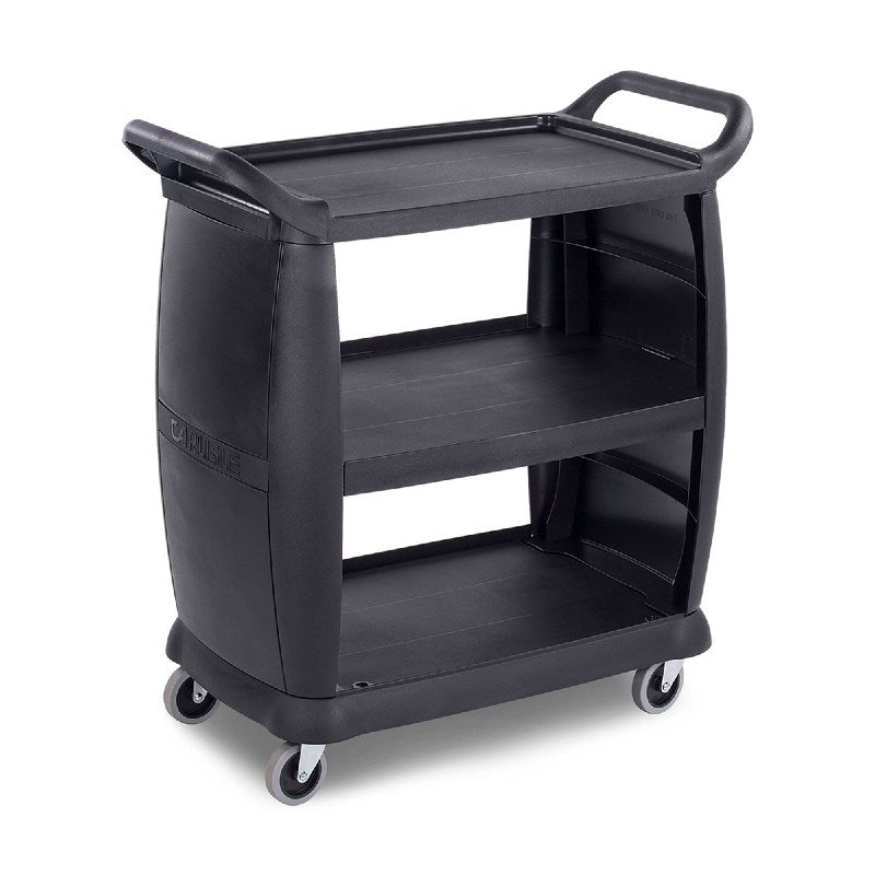 Carlisle CC203603 Black Bussing and Transport Cart - 18