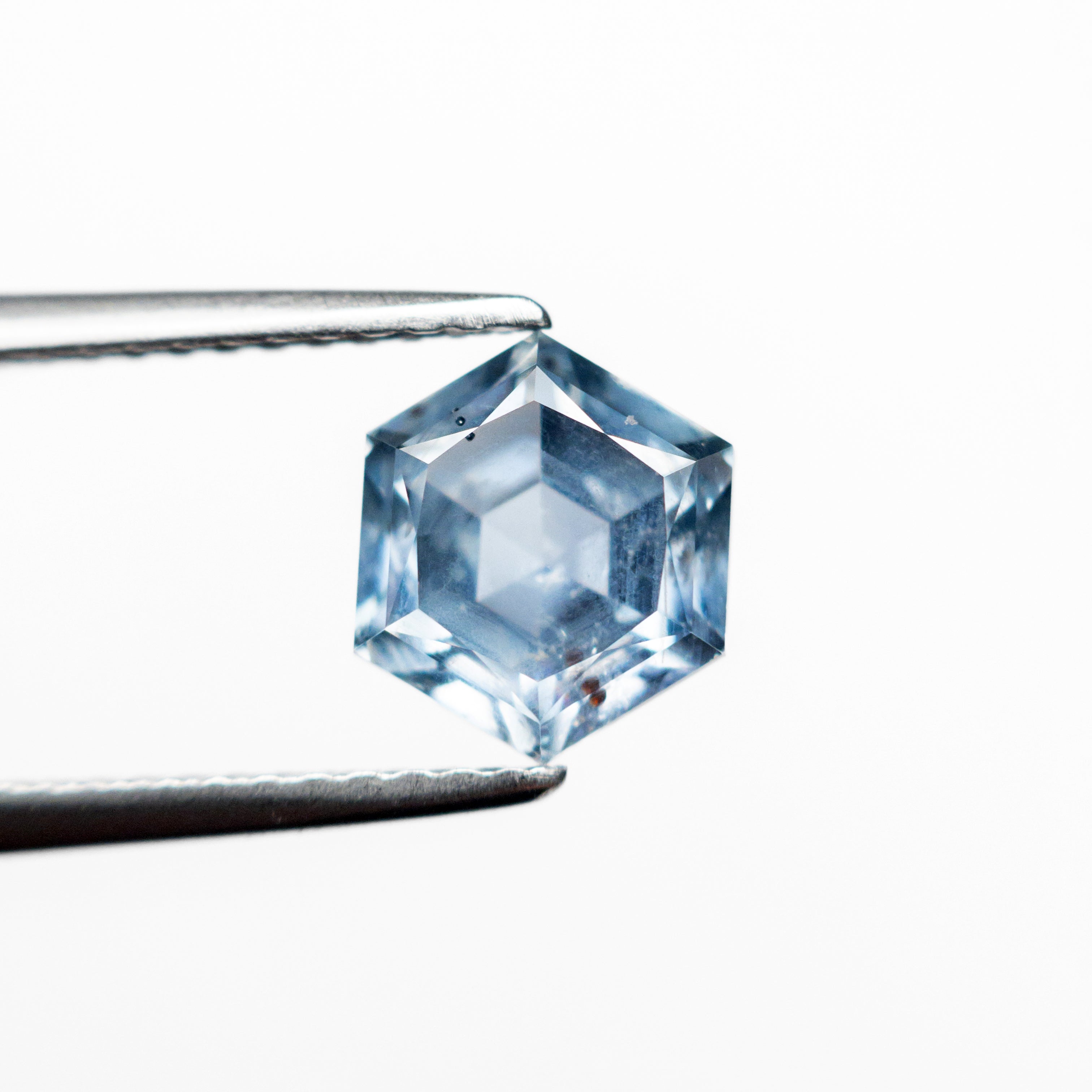 2.06ct Hexagon Brilliant Blue Sapphire Gemstone - 7.73x6.59x4.66mm Natural Loose Stone for Jewelry Making, Engagement Rings & Fine Collections (Item#23670) - Perfect for Anniversary Gifts, Custom Jewelry Design and Luxury Accessories