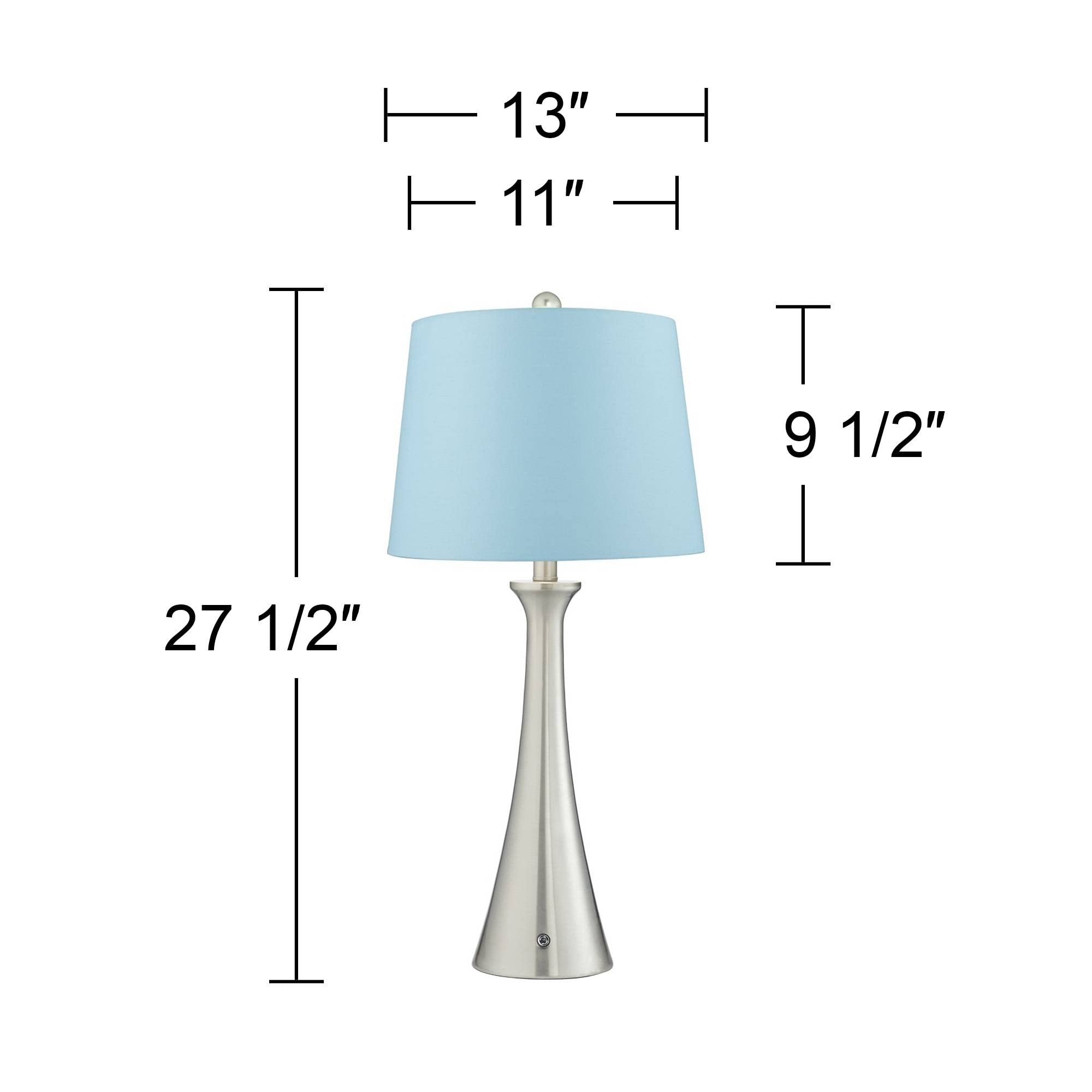 360 Lighting Karl Modern Table Lamps Set of 2 - 27.5