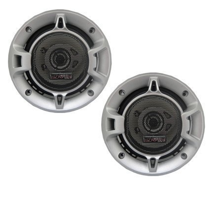 Absolute BLS-4002 Blast Series 4 Inch 2-Way Car Speakers - 480W Max Power - Premium Sound for Cars, Trucks & SUVs - Perfect for Road Trips & Music Lovers