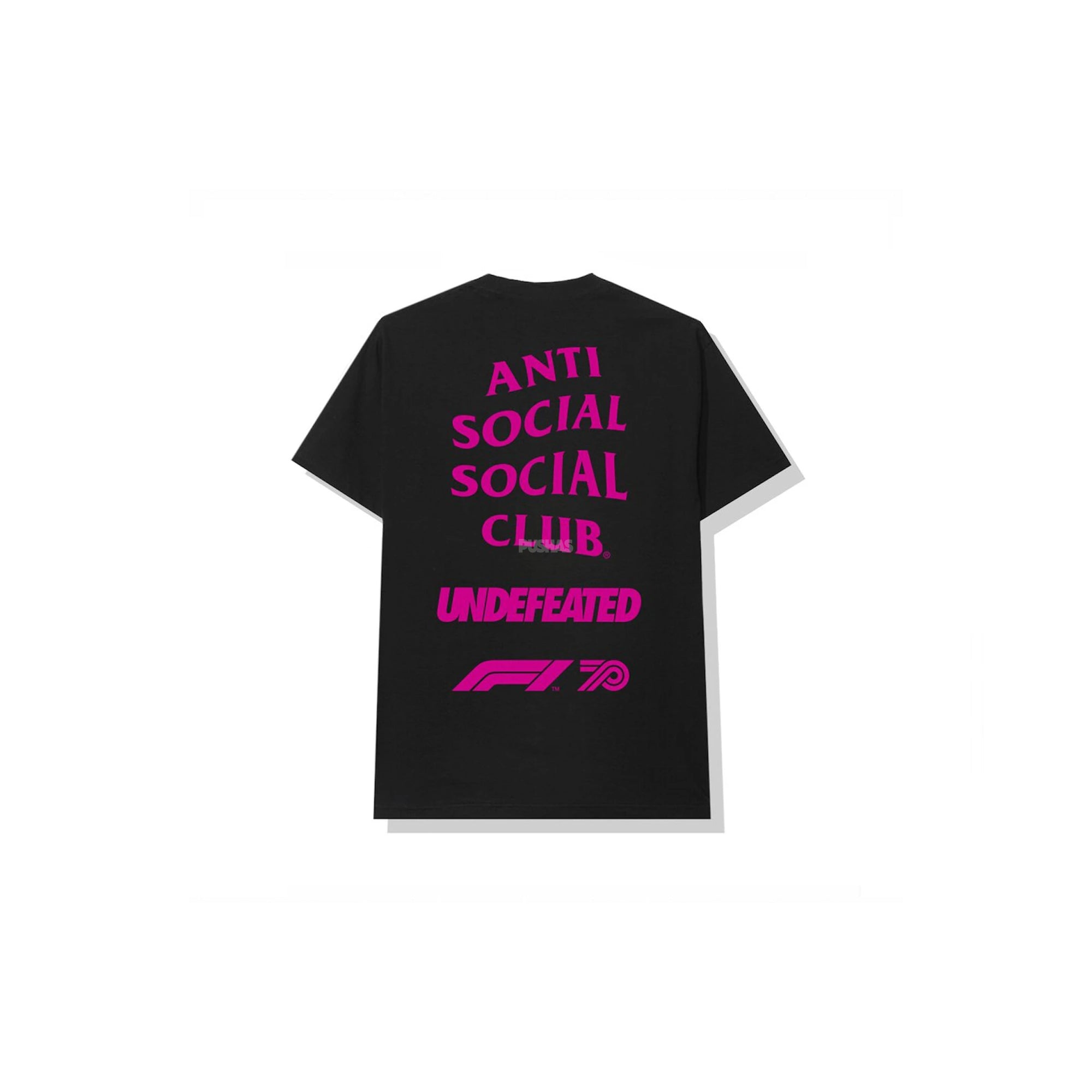 Anti Social Social Club x UNDFTD x F1 Collaboration Black T-Shirt (2020) - Streetwear Fashion for Casual Wear & Urban Lifestyle