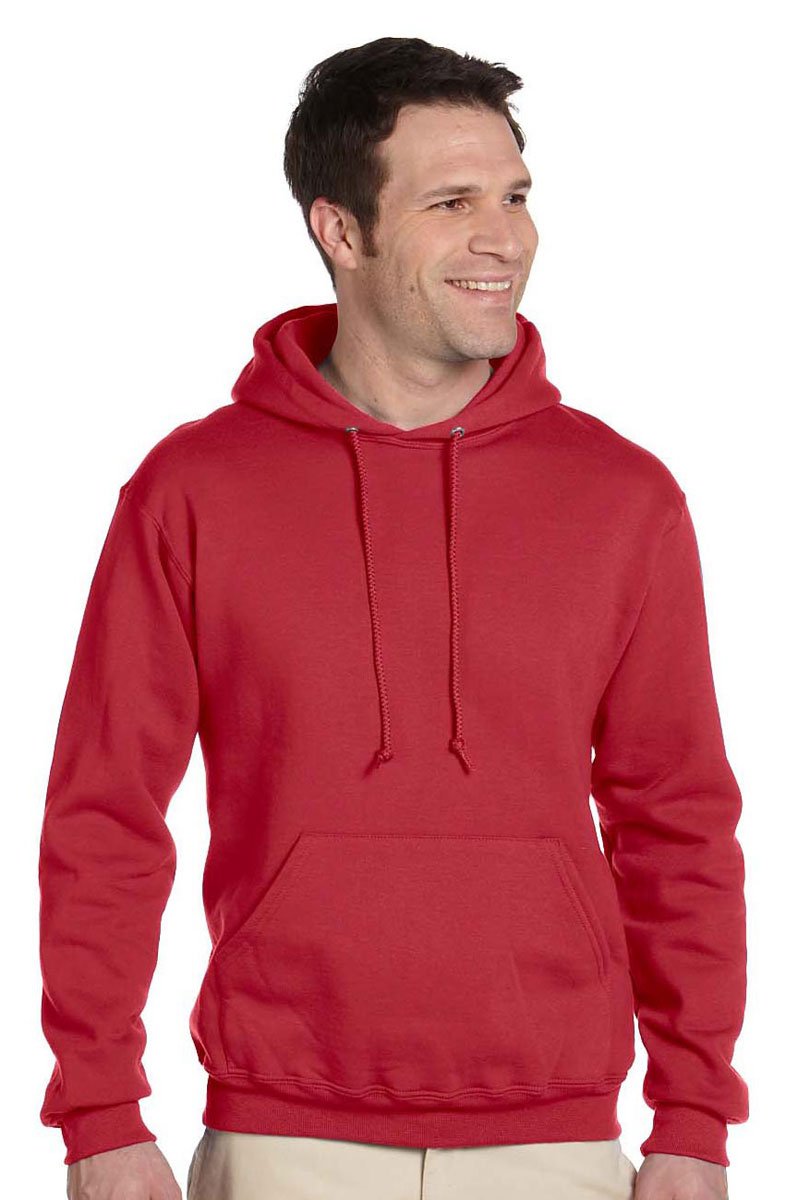 Jerzees Men's Hoodie - Soft Cotton Pullover Sweatshirt with Kangaroo Pocket | Perfect for Casual Wear, Gym & Outdoor Activities