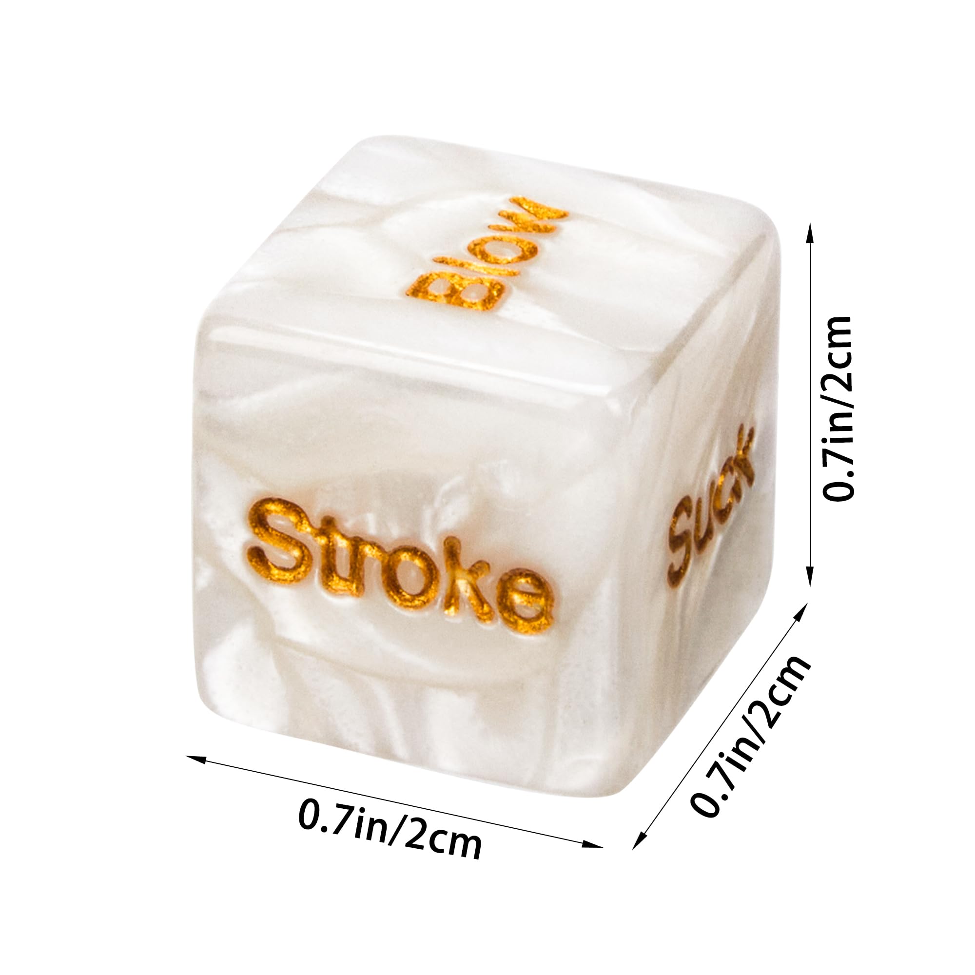 Adult Sex Dice Game for Couples - Naughty Party Toy for Romantic Nights