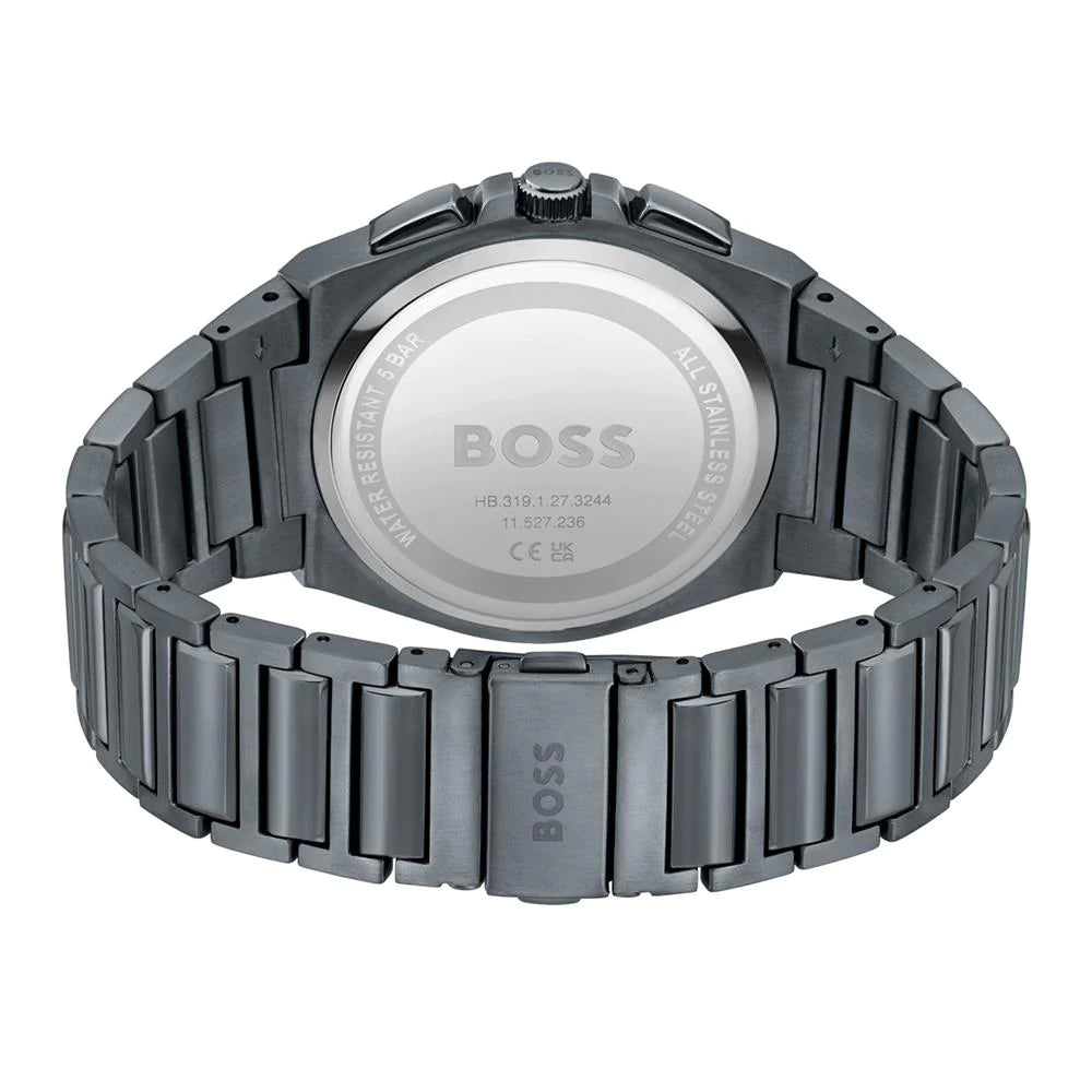 HUGO BOSS Men's Chronograph Watch 1513996 - Stainless Steel Waterproof Dress Watch for Business, Formal & Casual Wear