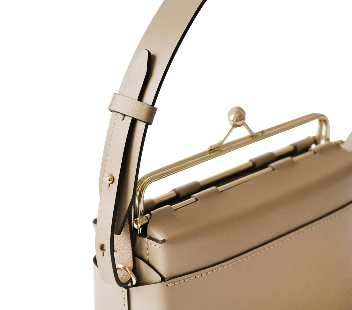 Stylish Kisslock Handbag for Women - Vintage Inspired Clutch Purse with Secure Lock Closure - Perfect for Evening Parties, Weddings & Special Occasions