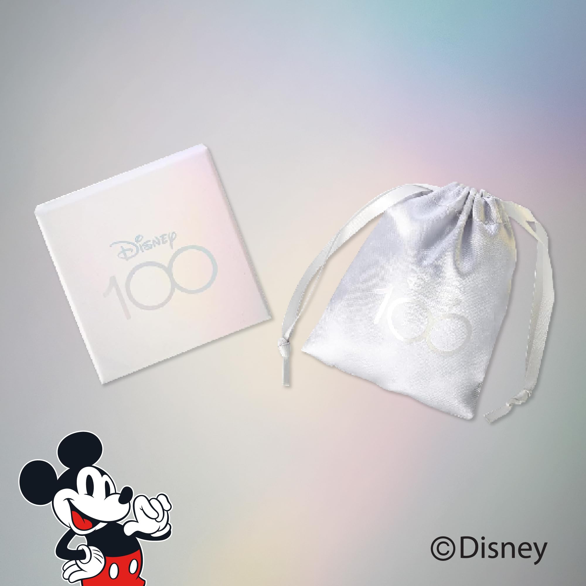 Disney Women's Mickey Mouse Tennis Bracelet - Official Licensed Sterling Silver & Cubic Zirconia Lariat Bracelet for Everyday Wear, Gift Giving & Disney Fans