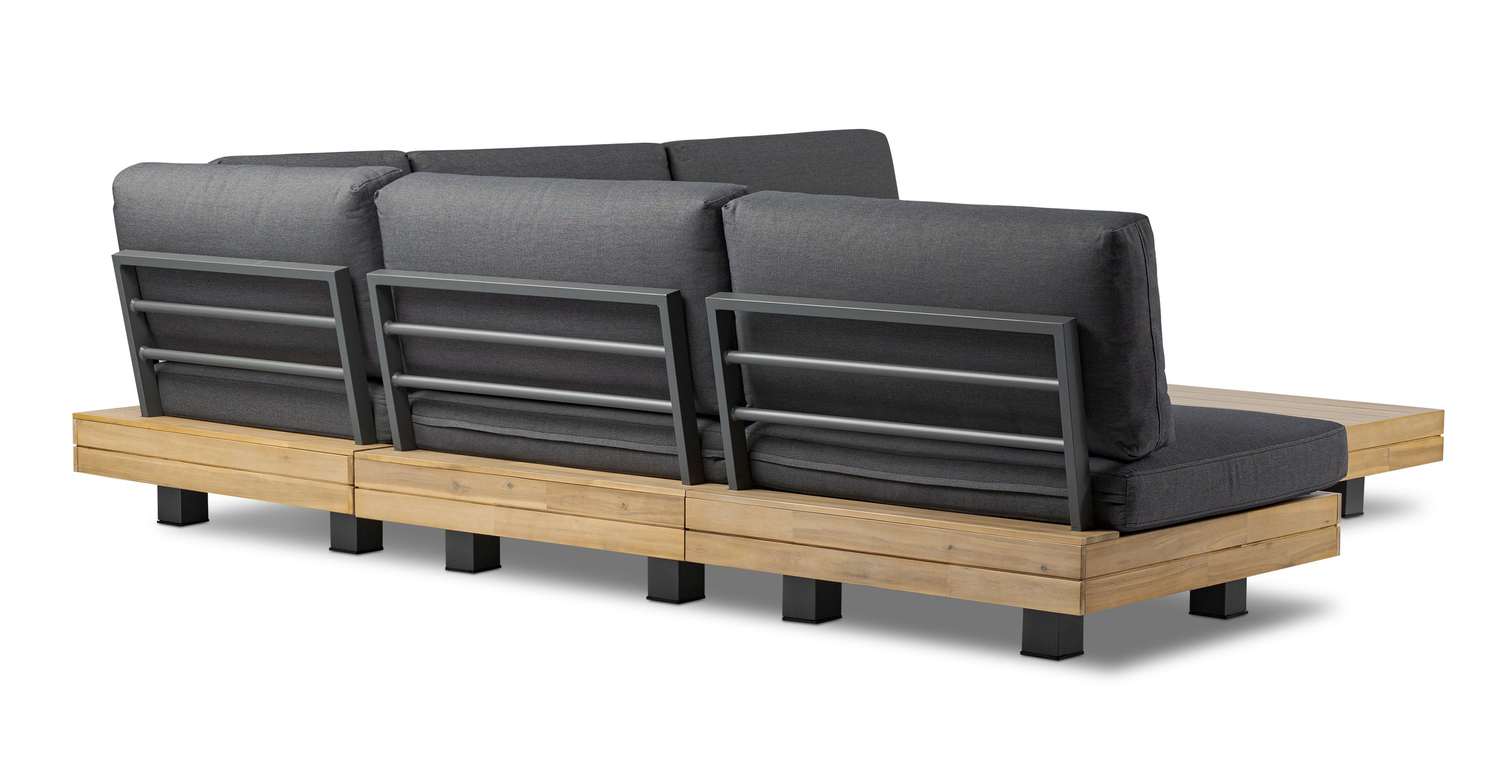 Celenza Modular Full Corner Sectional Sofa Set with Coffee Table - Modern L-Shaped Couch for Living Room, Family Room & Home Theater - Comfortable & Stylish Furniture for Relaxing & Entertaining
