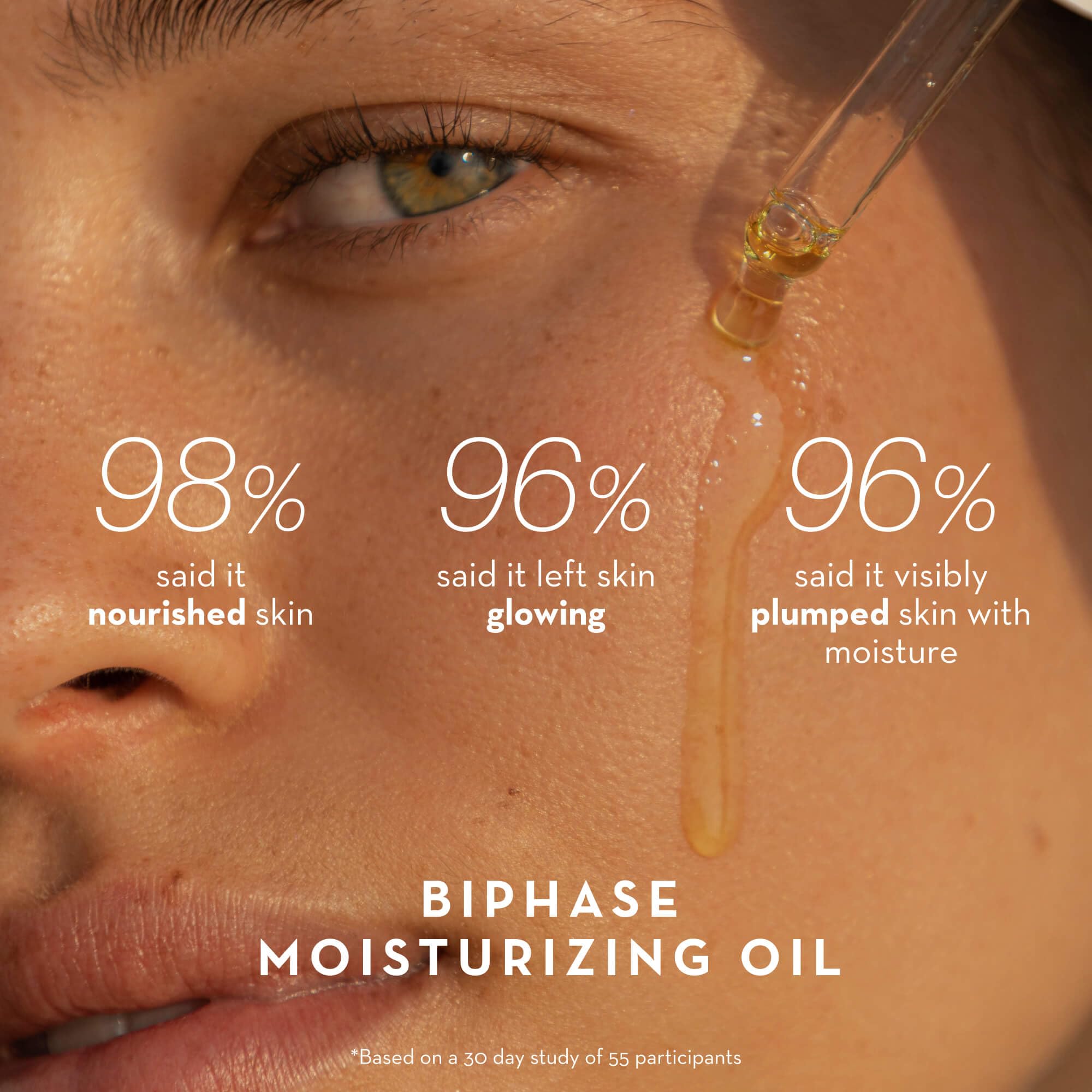 Furtuna Skin Biphase Moisturizing Face Oil - Hydrating, Plumping & Protective Vegan Skincare with Organic Olive Oil for Face, Neck & Décolleté | Cruelty-Free, Anti-Aging Dry Skin Treatment | Perfect for Night Routine & Daily Glow Boost