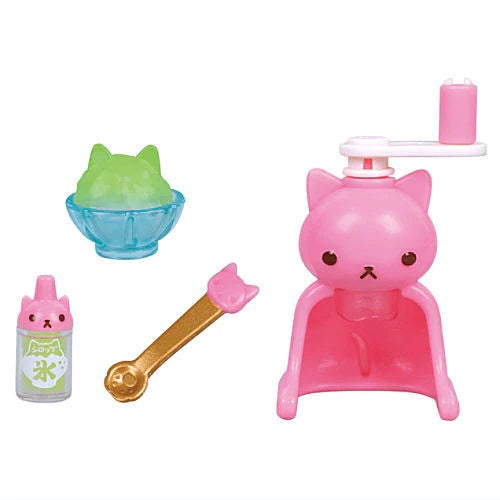 Nyanko Kitchen DX 08 Miniature Dollhouse Furniture - Crispy Shaved Ice Tarlin Set for DIY Doll Accessories | Perfect for 1/12 Scale Miniature Kitchen & Dollhouse Decor