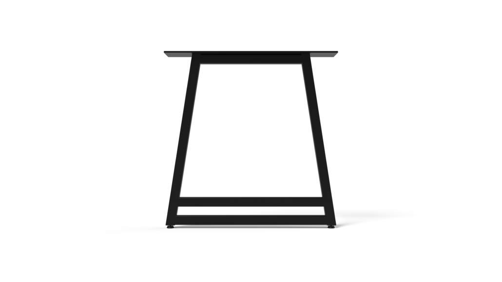 Premium Thurman 2.0 Steel Table Legs - Handcrafted in USA - Heavy Duty Support for Dining Tables, Workbenches & Industrial Furniture