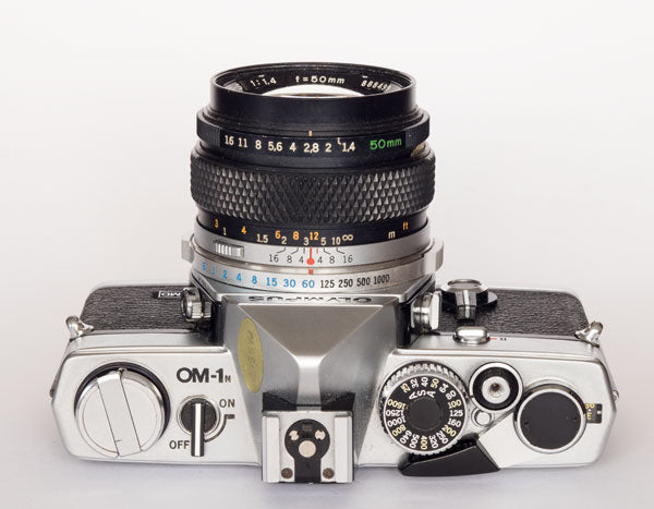 Olympus OM-1n 35mm Film Camera with 50mm f/1.8 Lens - Vintage SLR for Photography Enthusiasts | Perfect for Street Photography, Travel & Film Shooting