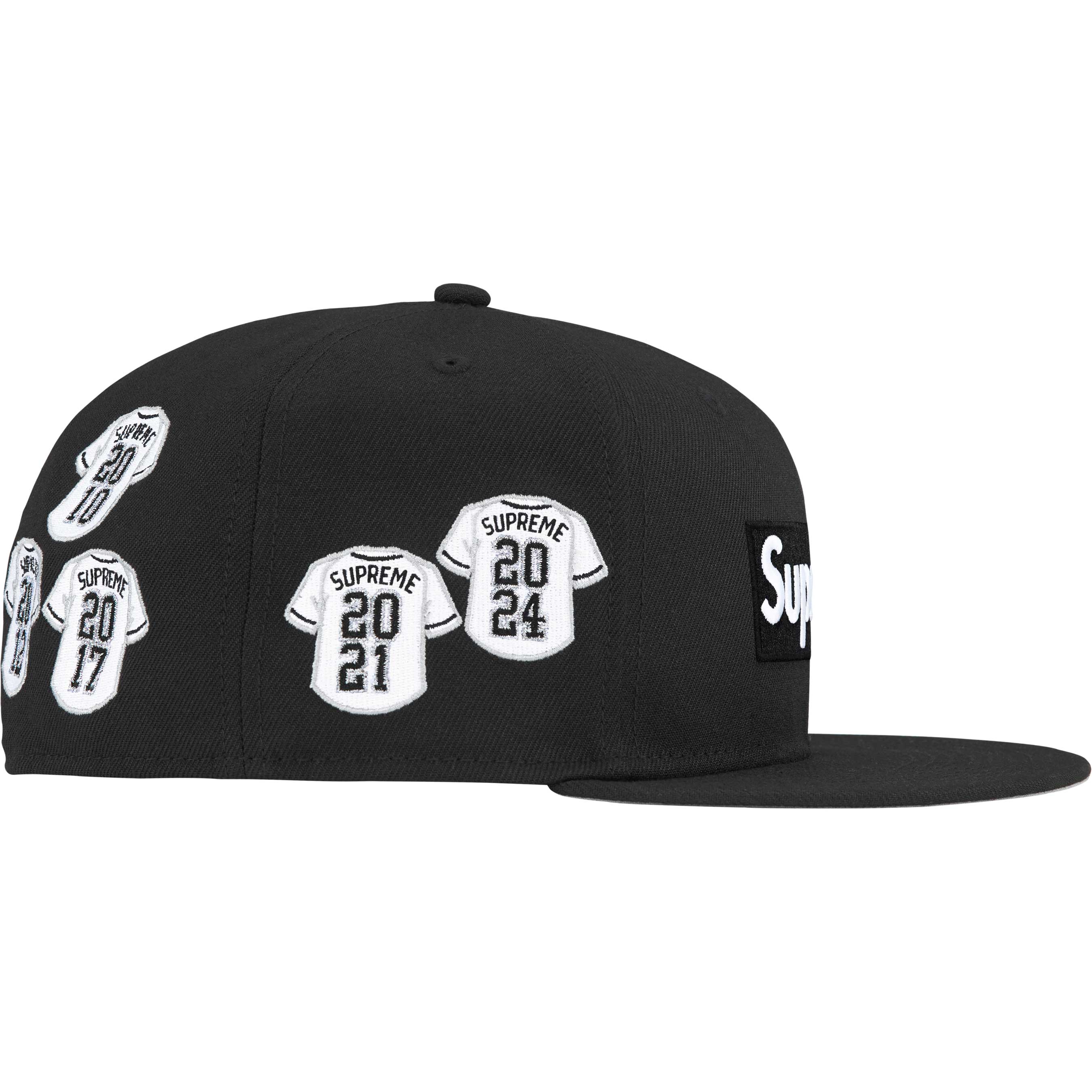 Supreme Box Logo New Era Jersey - Black - Official Streetwear for Urban Fashion & Sports Fans