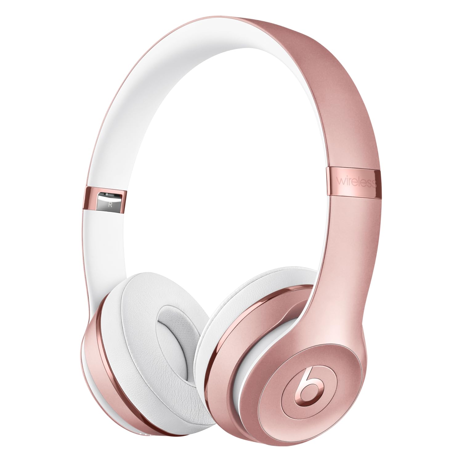 Beats Solo3 Wireless On-Ear Headphones with Apple W1 Chip - Bluetooth 5.0, 40-Hour Battery Life, Noise Isolation - Rose Gold (Latest Model) | Perfect for Workouts, Commuting & Travel