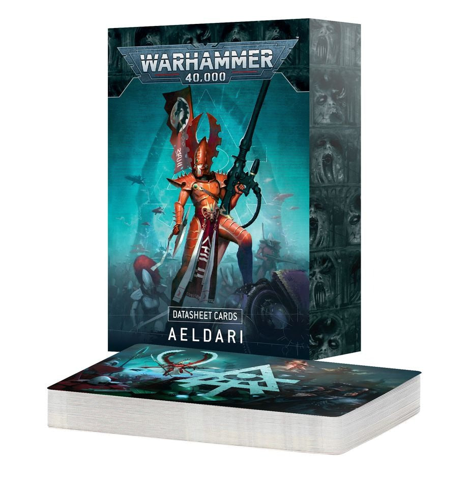 40K Datacards for Aeldari - Warhammer 40K Game Accessories - Perfect for Tabletop Battles & Strategy Gaming