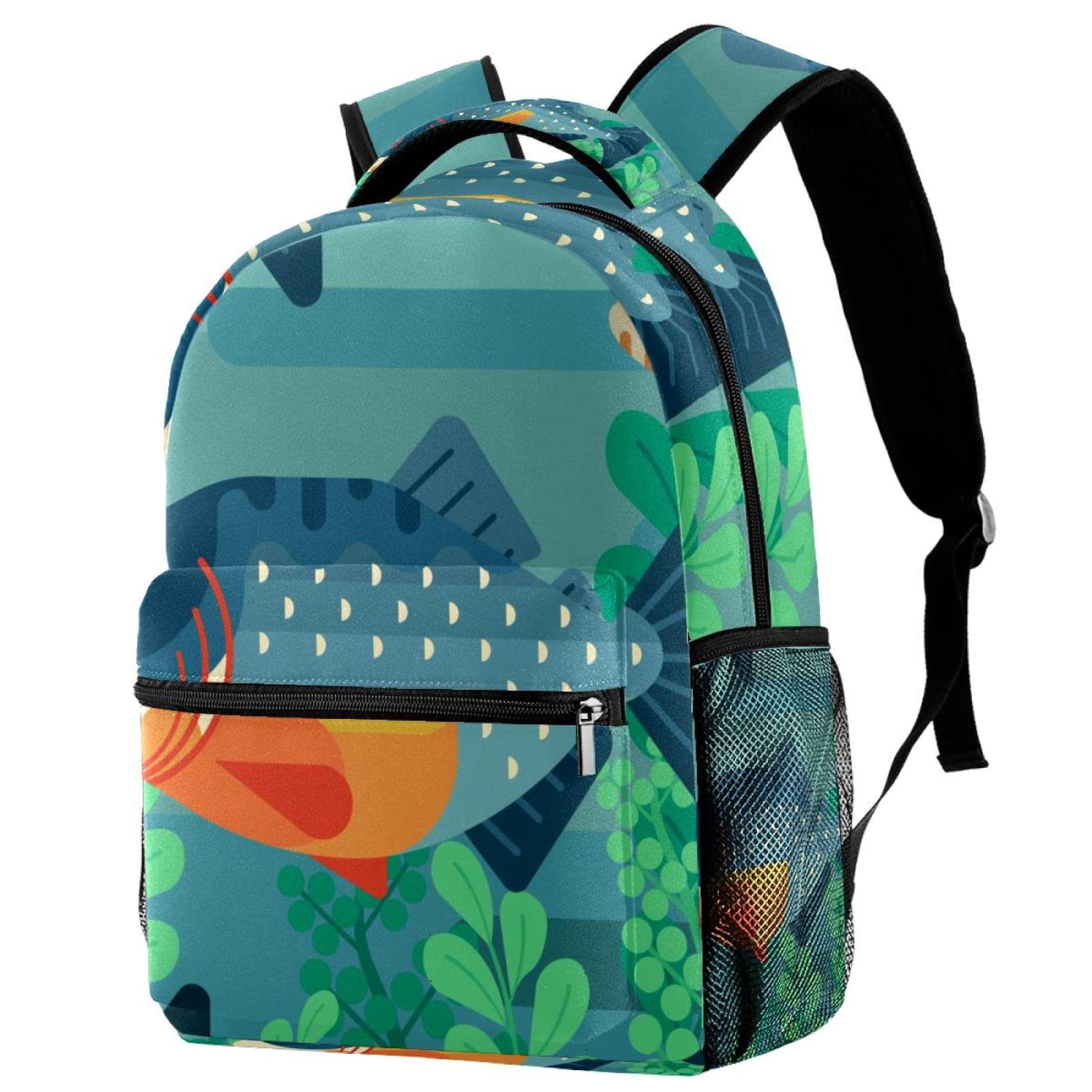 Piranha Travel Backpack - Waterproof College School Laptop Backpack for Men & Women - Perfect for Commuting, Hiking, and Business Travel