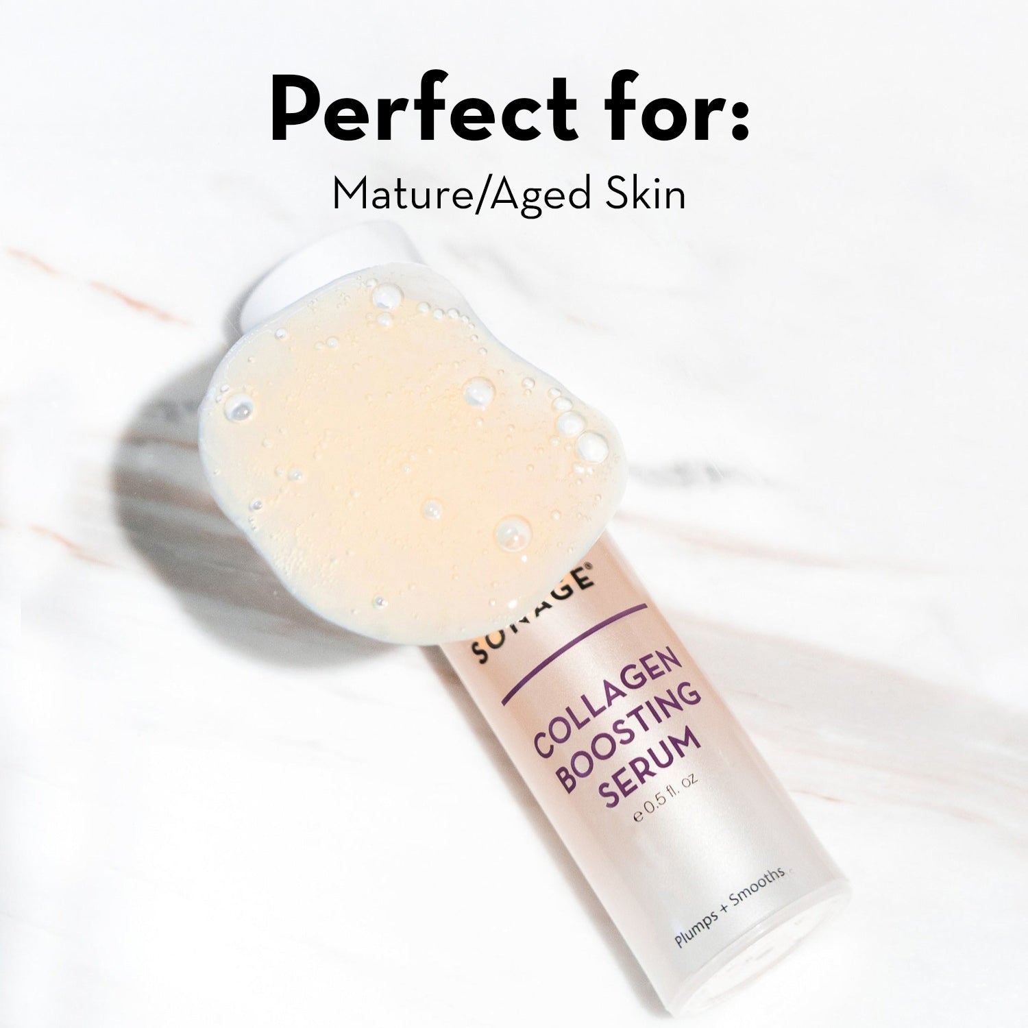 Best Collagen Boosting Serum for Anti-Aging & Skin Rejuvenation - Brightening Face Serum for Wrinkles & Fine Lines - Perfect for Nighttime Skincare Routine & Daily Hydration