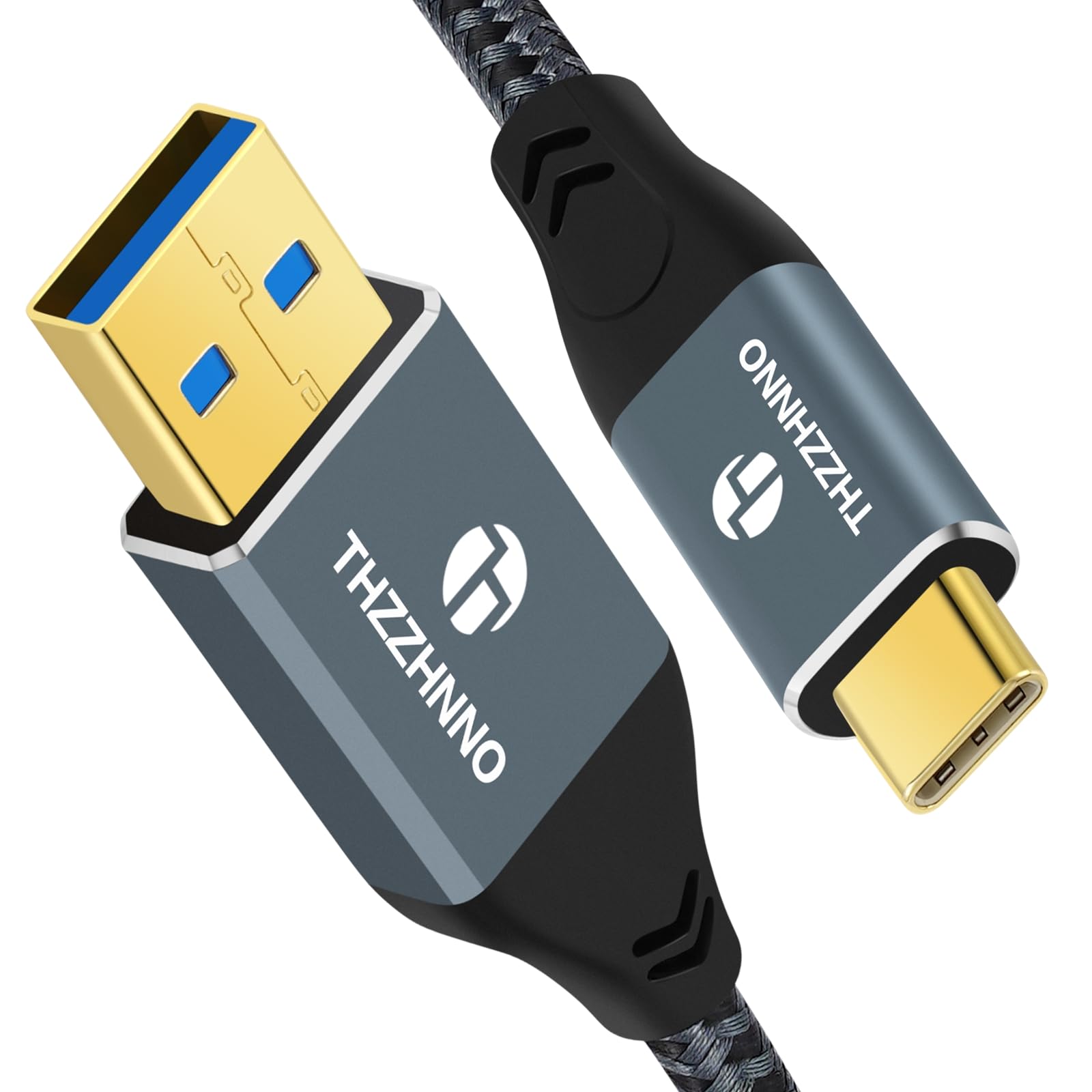 High-Speed USB A to USB C Cable 1M (3.3ft) - 10Gbps USB 3.1/USB 3.2 Gen 2 Fast Charging & Data Sync Cable for Samsung Galaxy, iPhone 15, MacBook Pro, iPad Pro - Perfect for Home, Office & Travel Charging