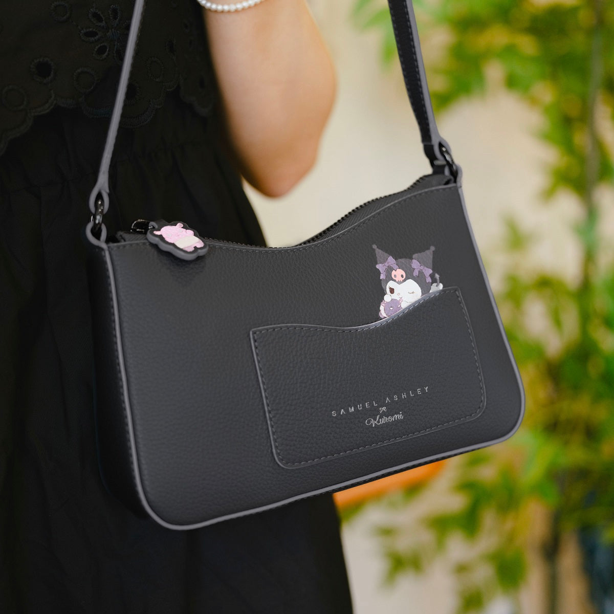 Samuel Ashley x Sanrio Characters Cute Leather Satchel Bag for Women | Hello Kitty & Friends Collection | Perfect for Work, School & Travel