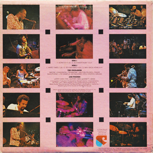 The Crusaders - Scratch (LP, Album, San) - Vinyl Record in Very Good Plus (VG+) Condition - Perfect for Jazz Collectors & Music Enthusiasts