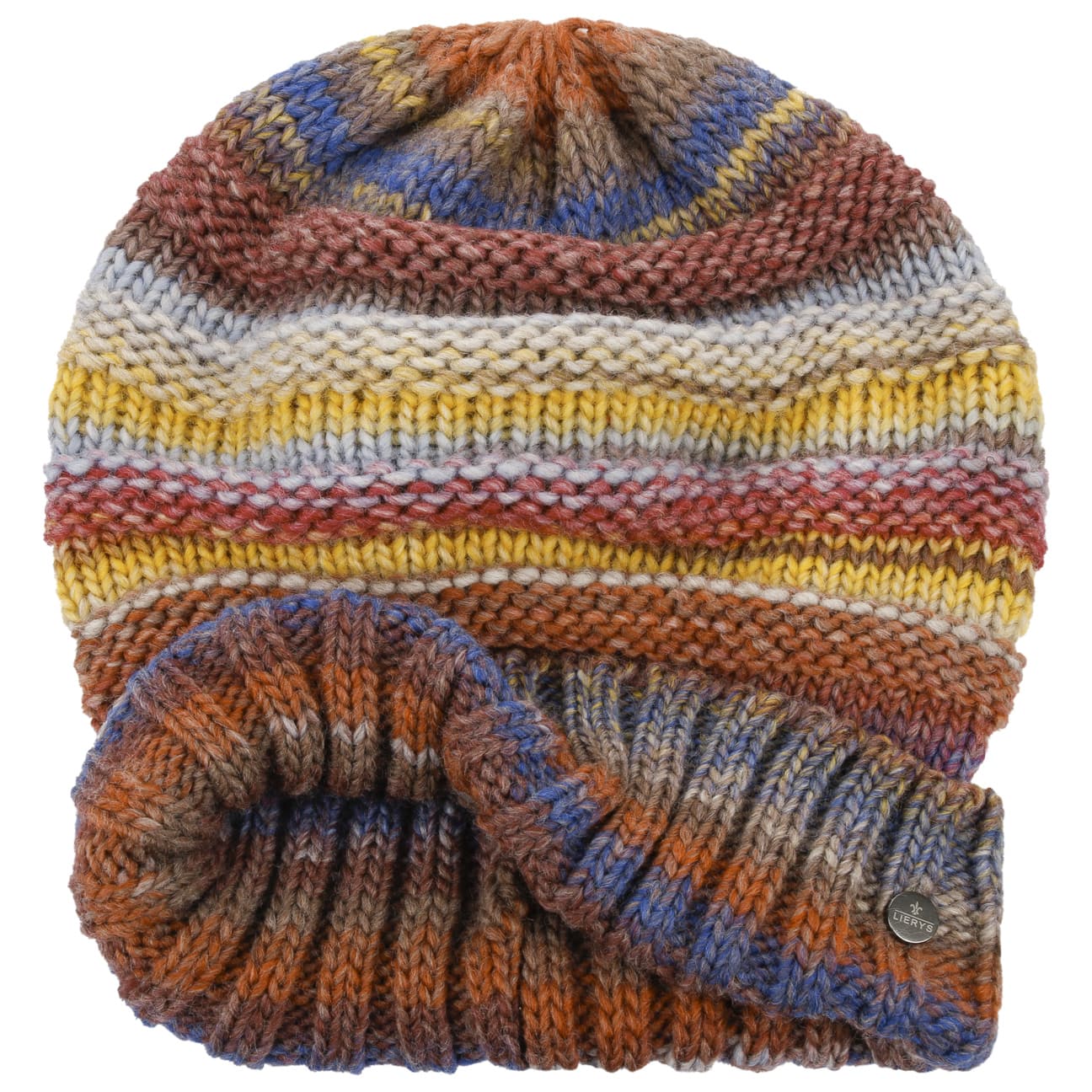 Lierys Bernardo Oversize Knit Hat - Soft Chunky Cable Knit Beanie for Women & Men | Winter Warm Slouchy Hat for Outdoor Activities, Skiing & Casual Wear