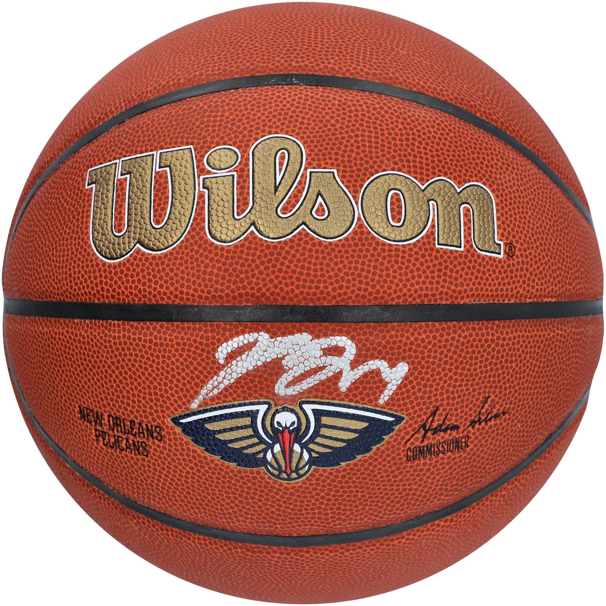 Brandon Ingram Autographed New Orleans Pelicans Wilson NBA Basketball - Signed Collectible Sports Memorabilia for Fans and Gift Giving