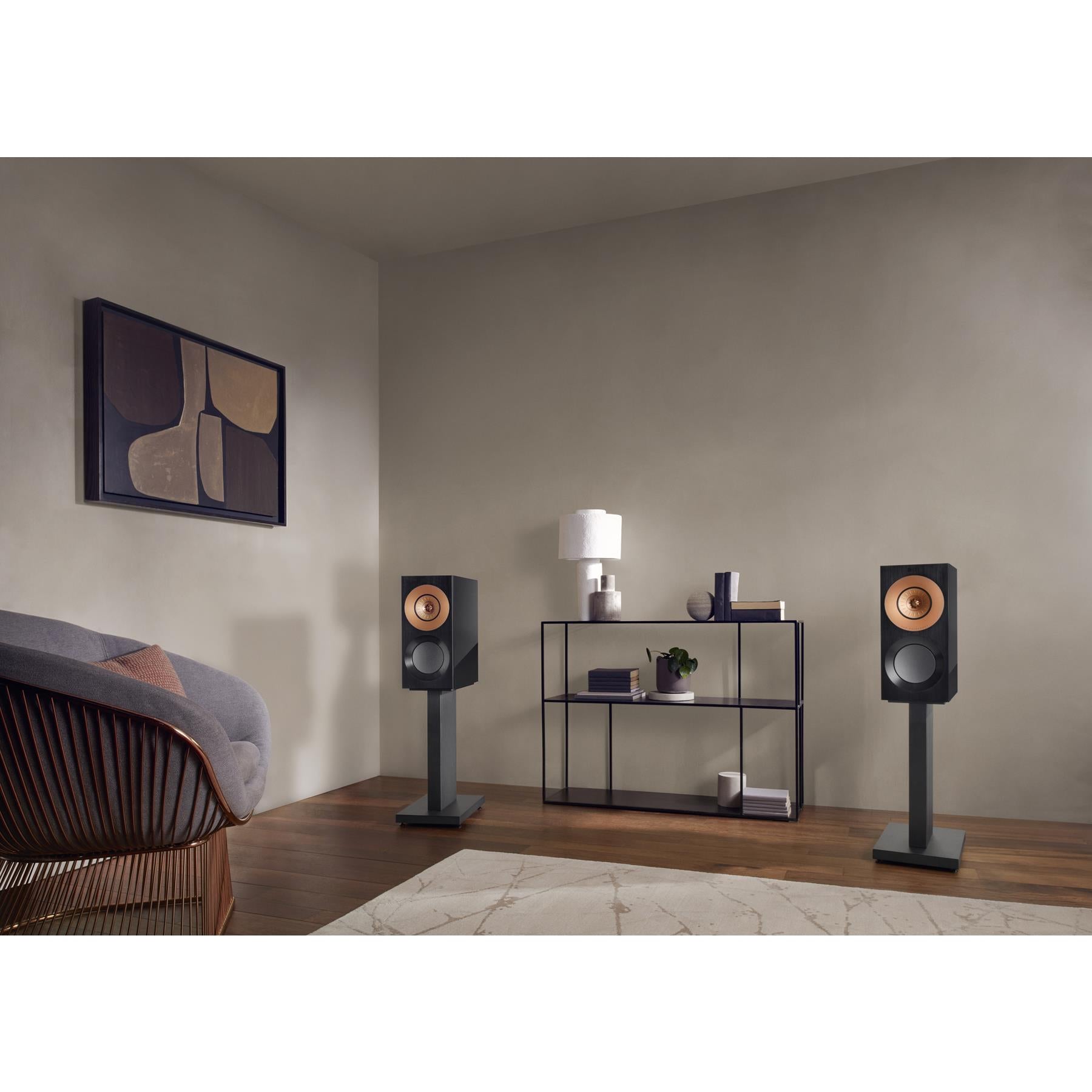 KEF Reference 1 Meta Bookshelf Speakers - Premium HiFi Audio System for Home Theater & Music Listening | Perfect for Living Rooms, Studios & Audiophile Setups