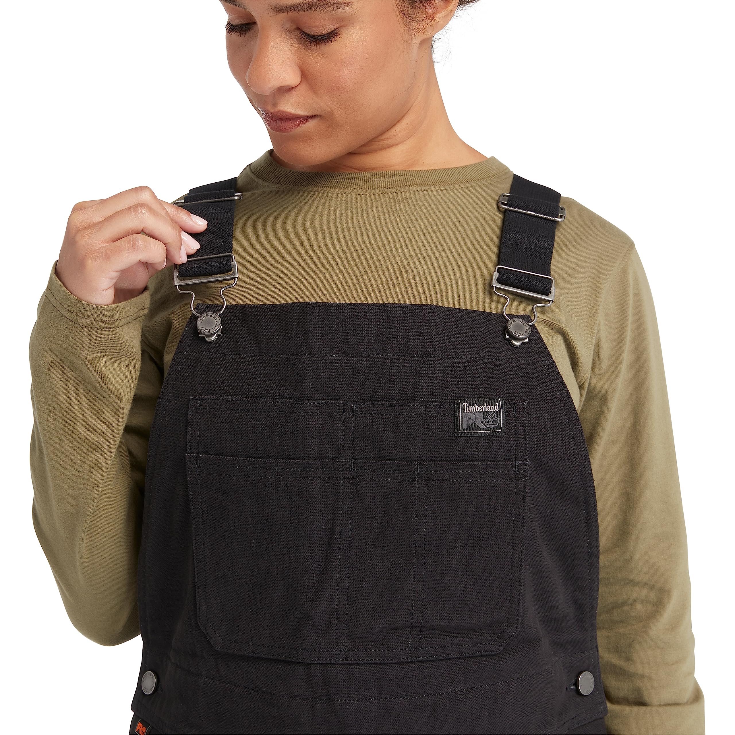 Timberland PRO Women's Insulated Bib Overalls - Waterproof Workwear for Cold Weather, Durable & Comfortable - Ideal for Construction, Farming, and Outdoor Winter Jobs