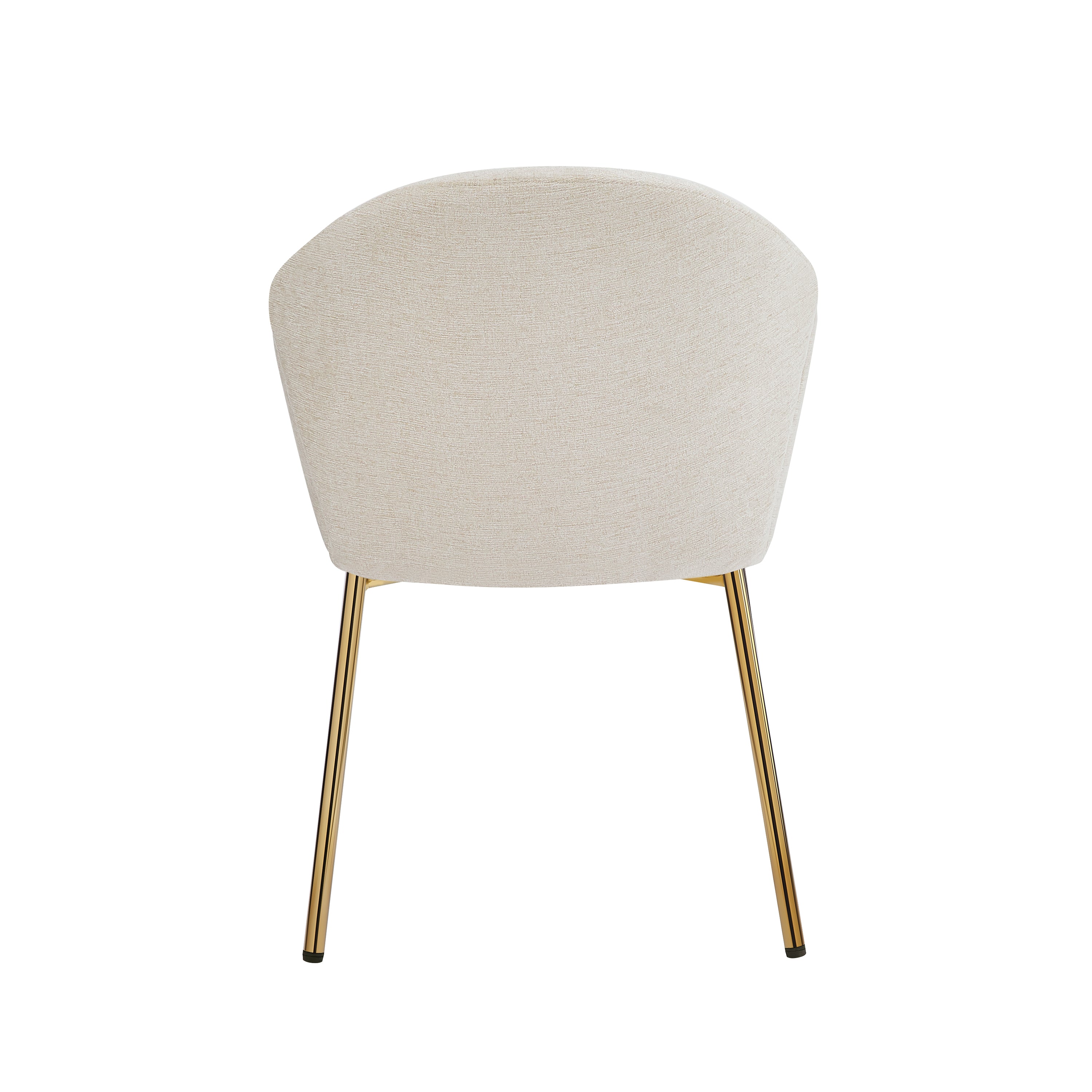 Modern Dining Chairs Set of 2 - Comfortable Kitchen Chairs with Sturdy Metal Frame - Perfect for Dining Room, Kitchen, Breakfast Nook & Small Spaces