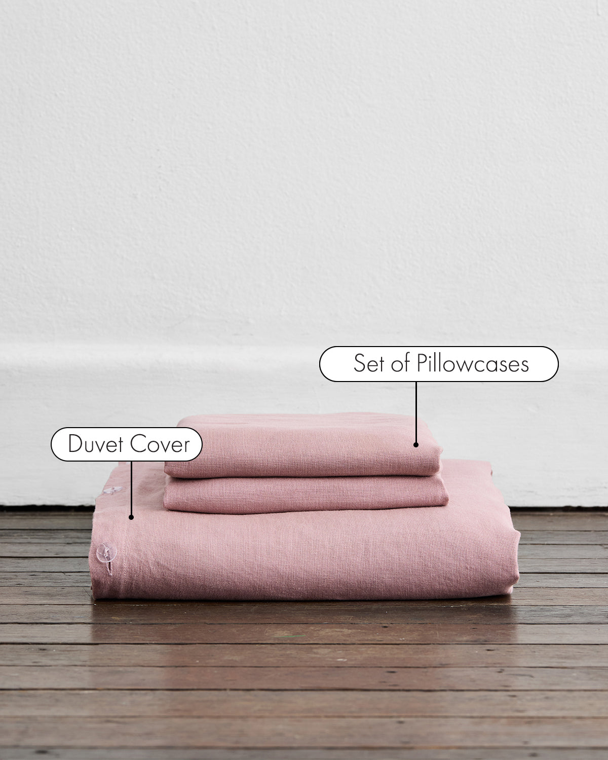100% French Flax Linen Duvet Cover Set - Lavender Scented Organic Bedding for Relaxing Sleep | Perfect for Master Bedroom, Guest Room & Spa Retreats