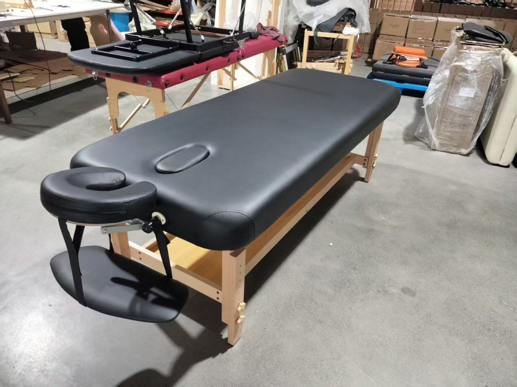 GreenLife Ultra Stable Adjustable Height Massage Table - Professional Portable Spa Bed for Home & Clinic Use - Perfect for Therapists, Chiropractors, and Relaxation