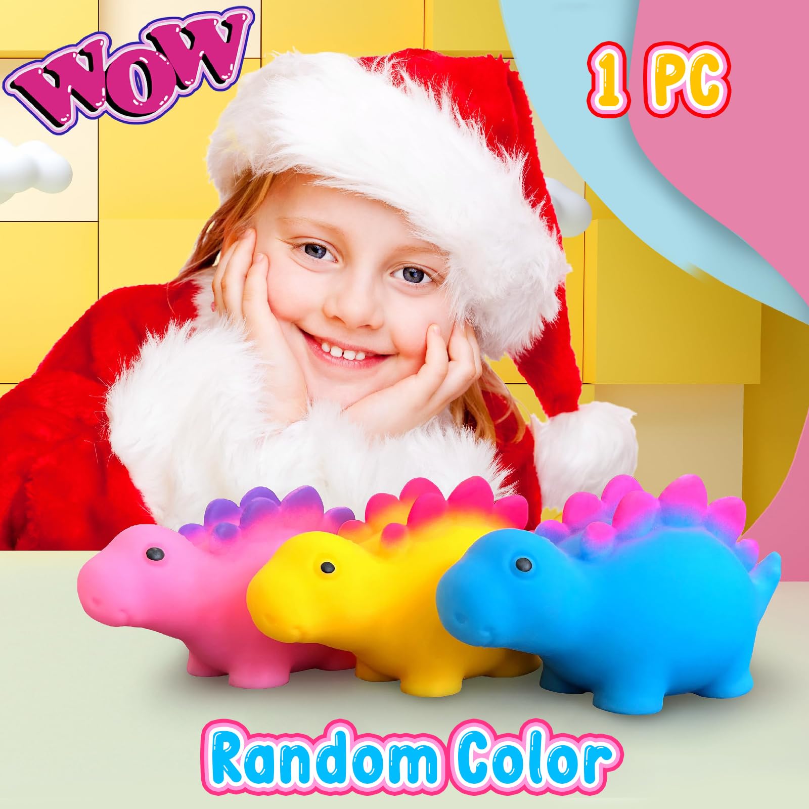 Soft Squishy Toys for Kids & Adults - Kawaii Animal Stress Relief Squeeze Toys, Party Favors, Sensory Fidget Toys for Anxiety Relief - Perfect for Classroom, Office & Home Relaxation (Set A)