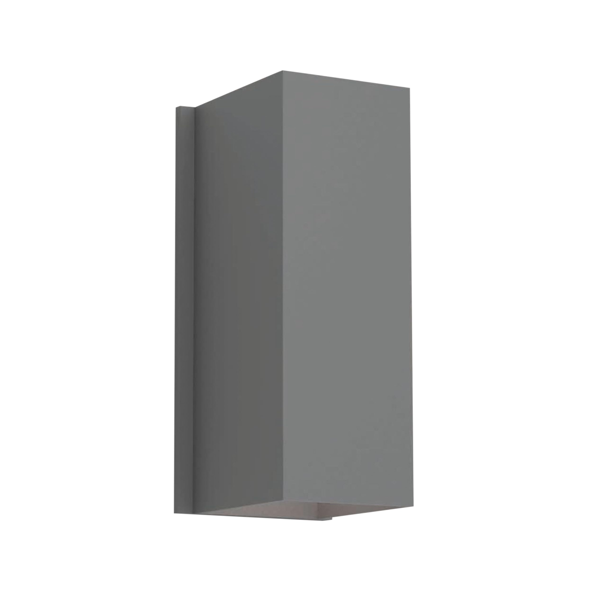 Astro Oslo 255 Textured Grey Outdoor Wall Light - British Design - Wet Rated COB LED Fixture for Patio, Garden & Exterior Home Lighting (Model 1298018)
