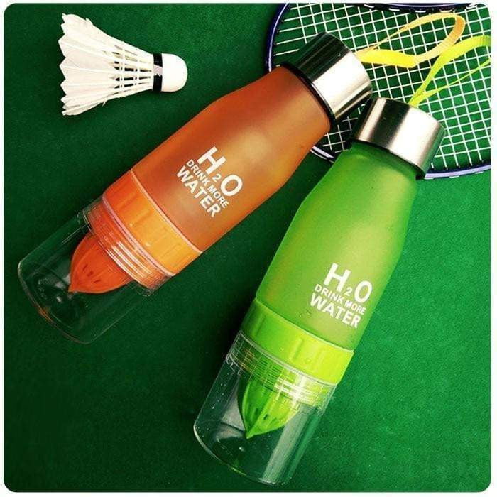 Transhome 650ml BPA-Free Plastic Fruit Infuser Water Bottle - Perfect for Gym, Hiking & Daily Hydration