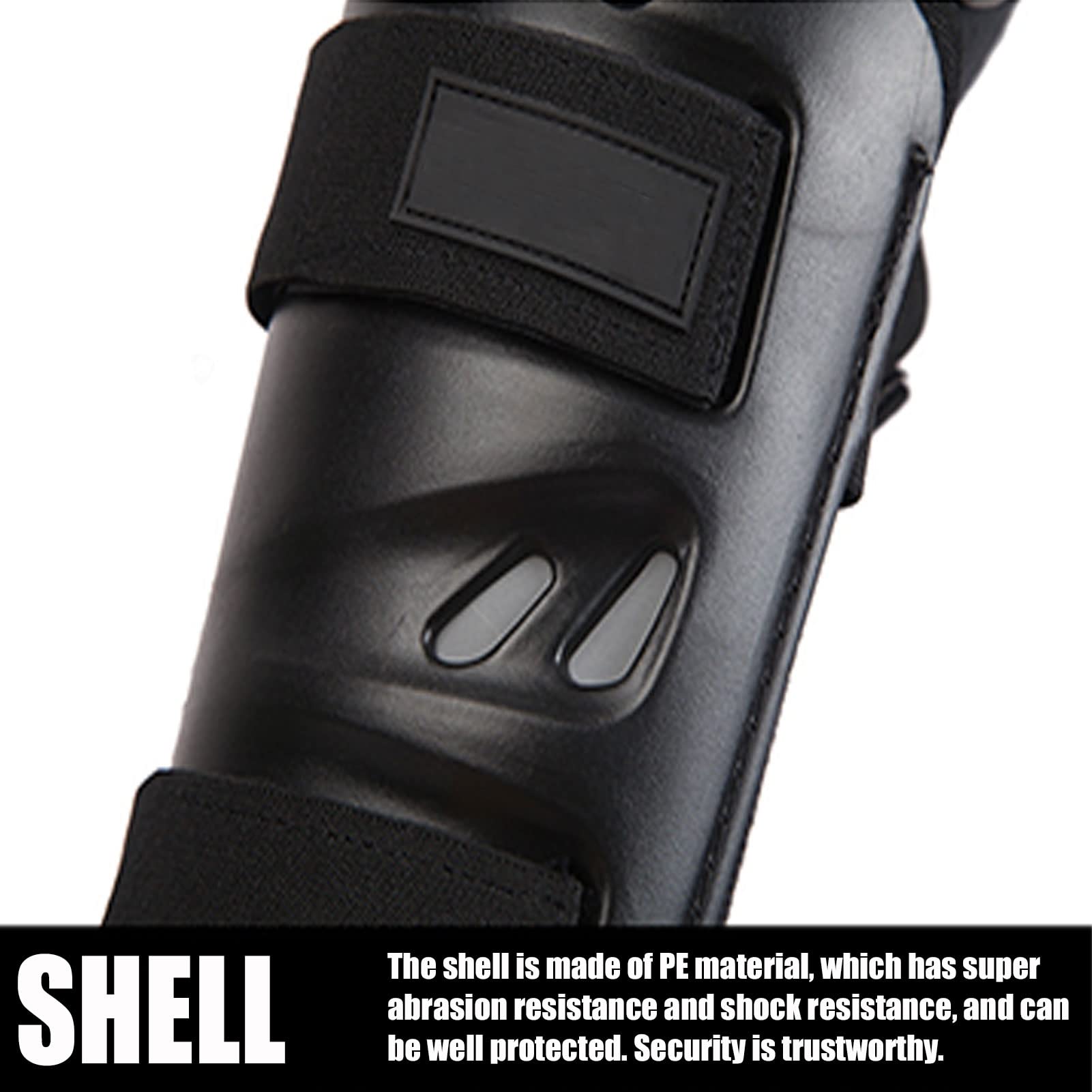 Motorcycle Knee & Elbow Pads - Adjustable Breathable Motocross Guards for Riding & Racing (4PCS)