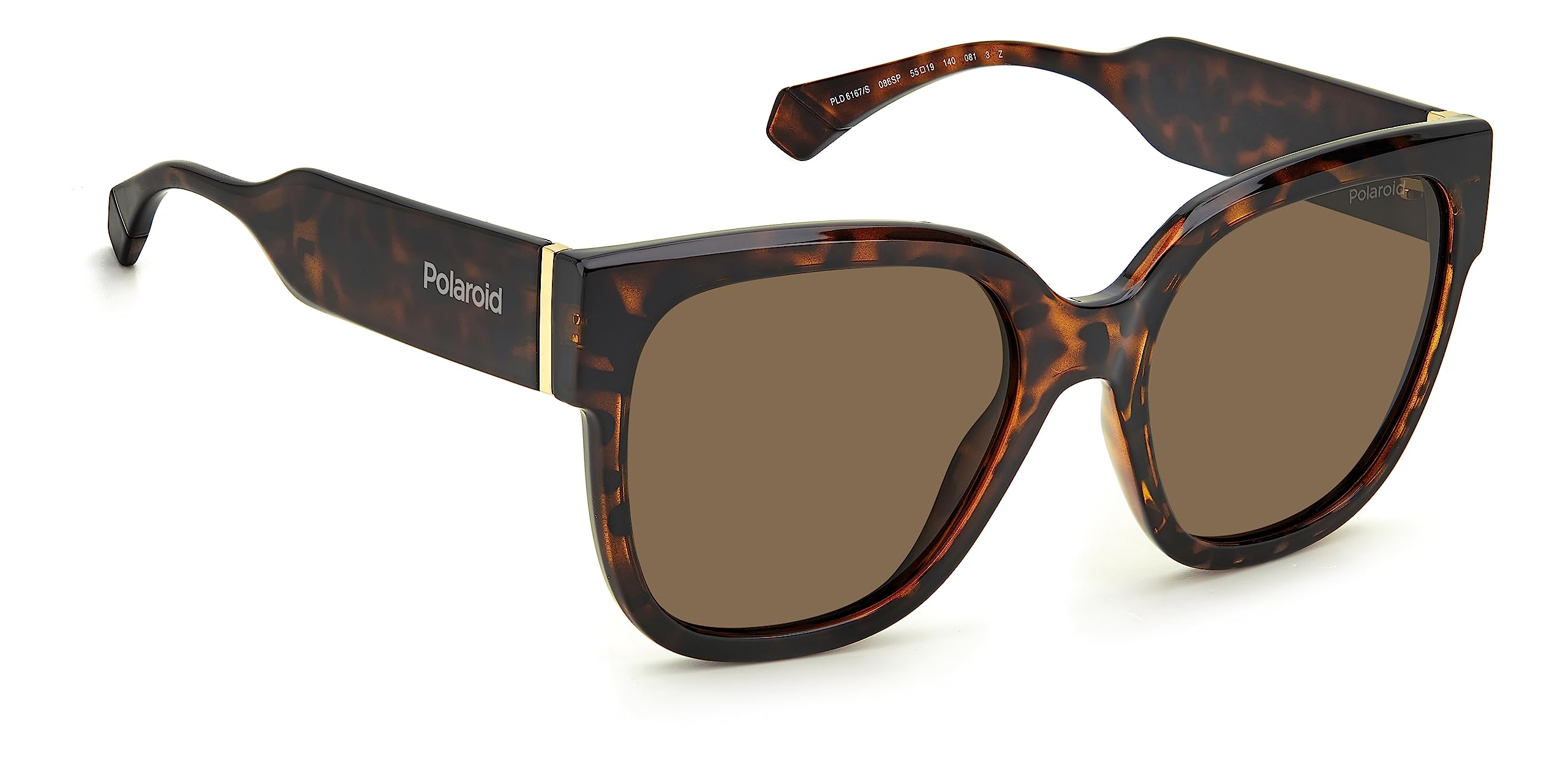 Polaroid Women's Fashion Sunglasses UV400 Protection - Stylish Retro Round Frame Shades for Outdoor, Driving, Beach & Summer Activities