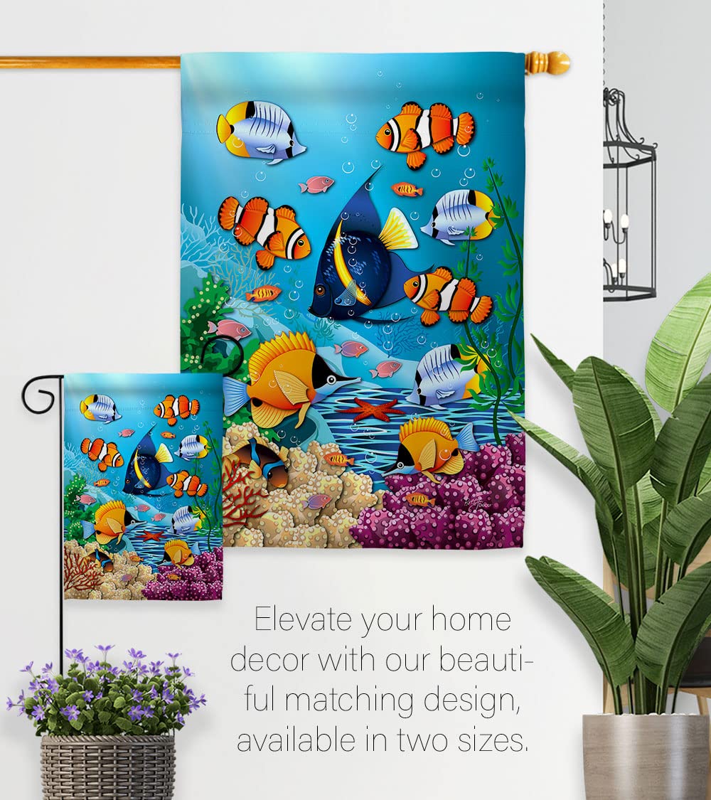 Coastal Nautical Decorative Flags Set - 28
