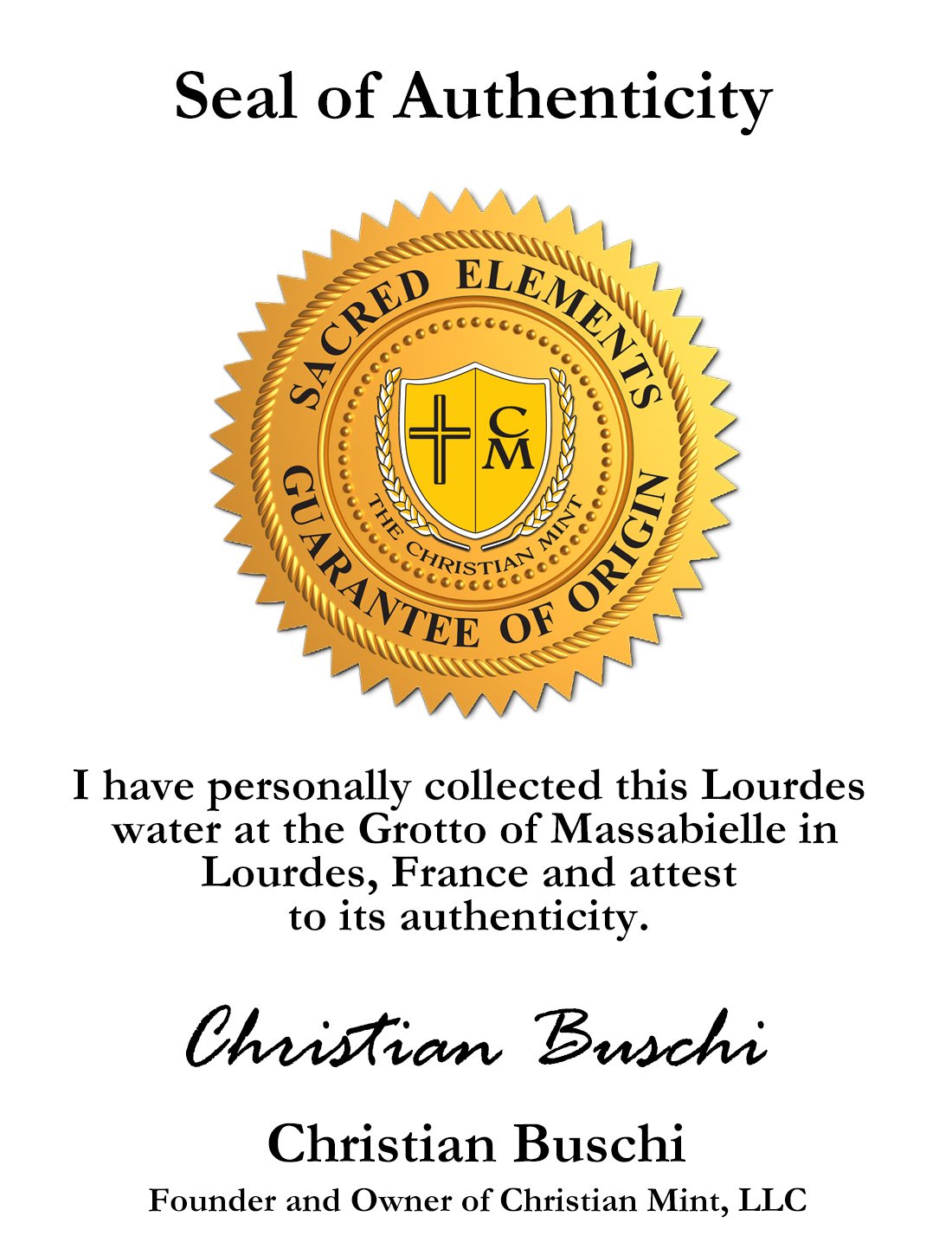 Lourdes Holy Water Travel Bottle Keychain - Portable Religious Gift for Pilgrims, Travelers & Devotees - Perfect for Travel, Daily Blessings & Spiritual Protection