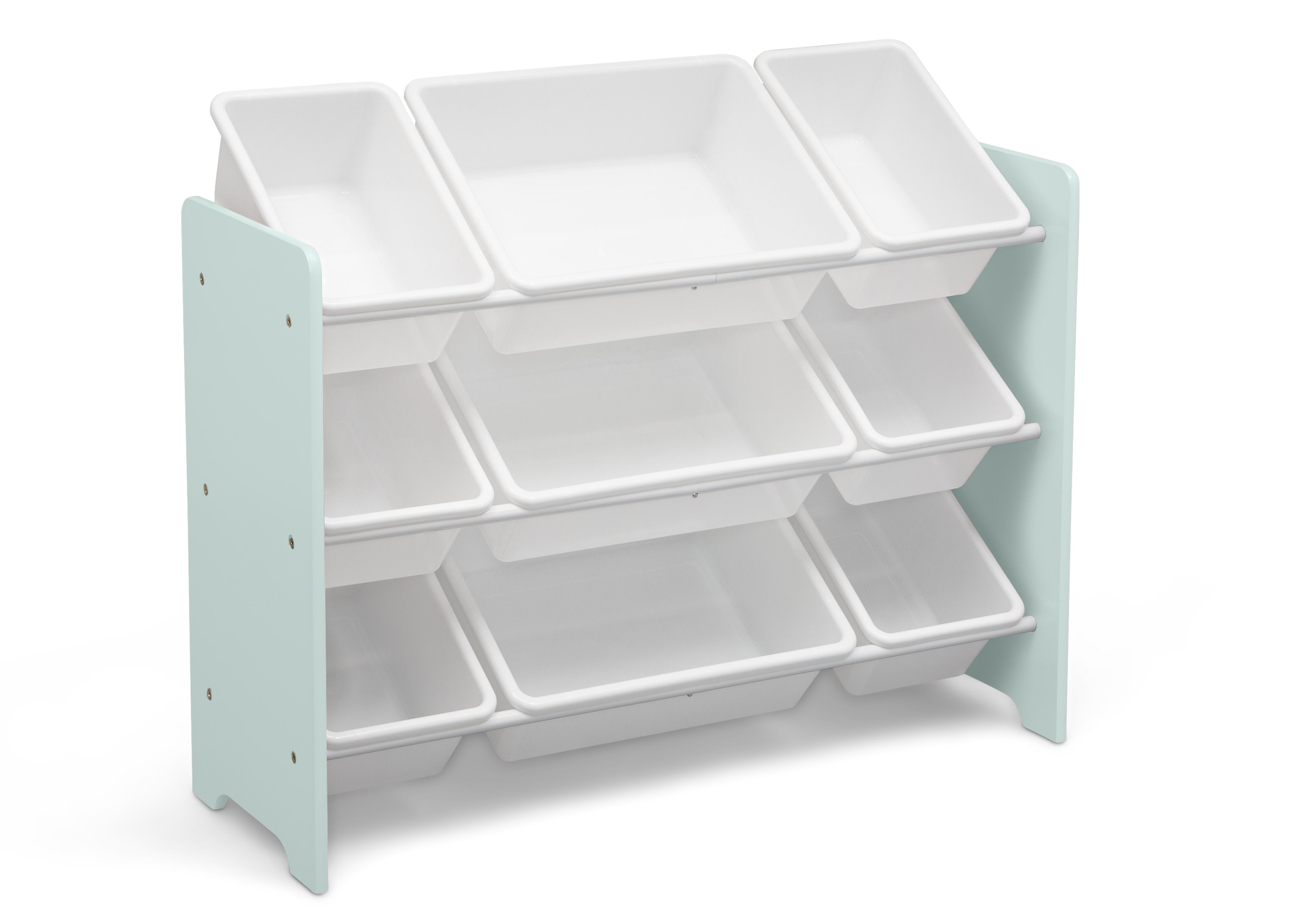 MySize 9 Bin Plastic Toy Organizer - Kids Room Storage Solution for Toys, Books & Crafts - Perfect for Playroom, Bedroom & Classroom Organization