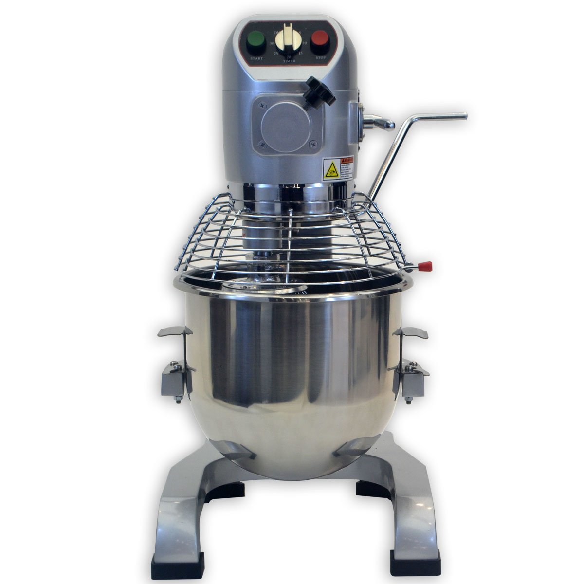 Atosa PrepPal PPM 20 21-Quart Commercial Planetary Mixer - Heavy Duty Dough & Food Mixer for Bakeries, Restaurants & Catering Businesses