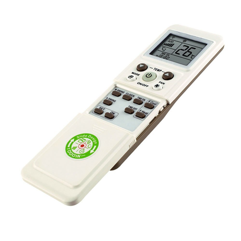 Universal Air Conditioner Remote Control with Timer - Multi-Function AC Remote for All Brands - Perfect for Home, Office, and Hotel Use