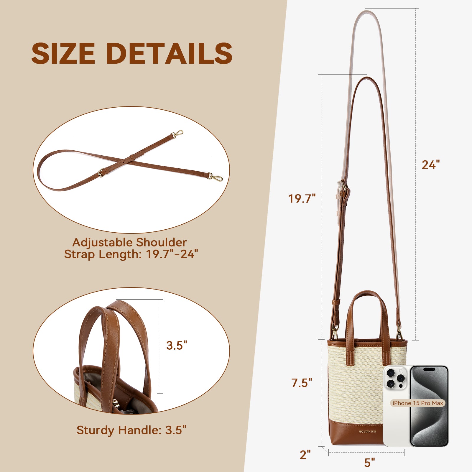 Trendy Evelyn Crossbody Phone Bag with Built-in Card Slots - Perfect for Travel, Shopping & Everyday Use