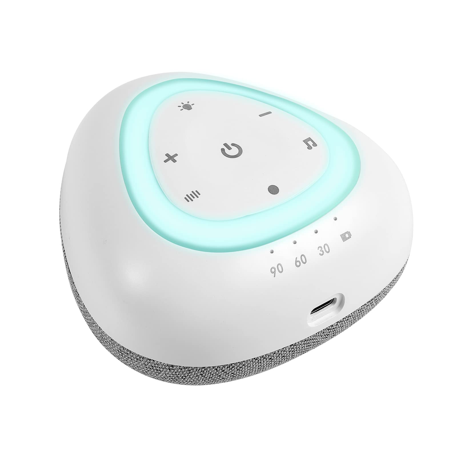 Konelia White Noise Machine for Adults & Babies - 18 Soothing Sounds, Night Light, Sleep Trainer with 8 Color Options & 3 Timers - Perfect for Nursery, Bedroom, Office Relaxation and Baby Sleep Training