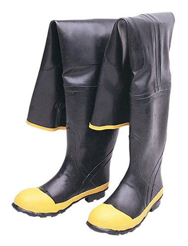 Liberty Glove & Safety Men's Over-the-Sock Fire & Safety Boots - Black, Size 6 US - Heavy Duty Work Boots for Construction, Firefighting & Industrial Safety