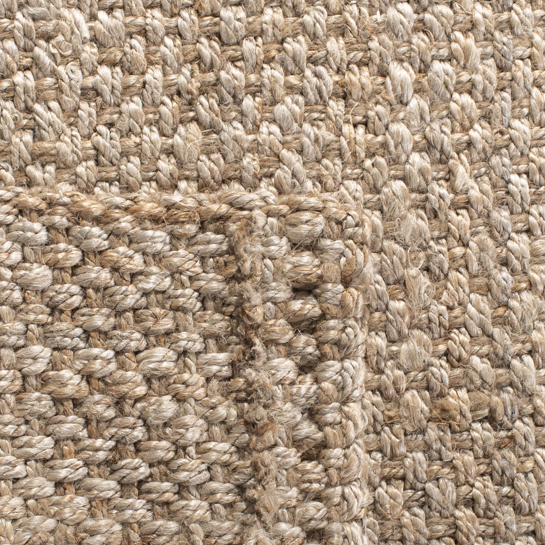 SAFAVIEH Handmade Natural Jute Area Rug 9' x 12' - Farmhouse Chic, Durable & Eco-Friendly for High Traffic Living Room, Bedroom, Dining Room | NF267A